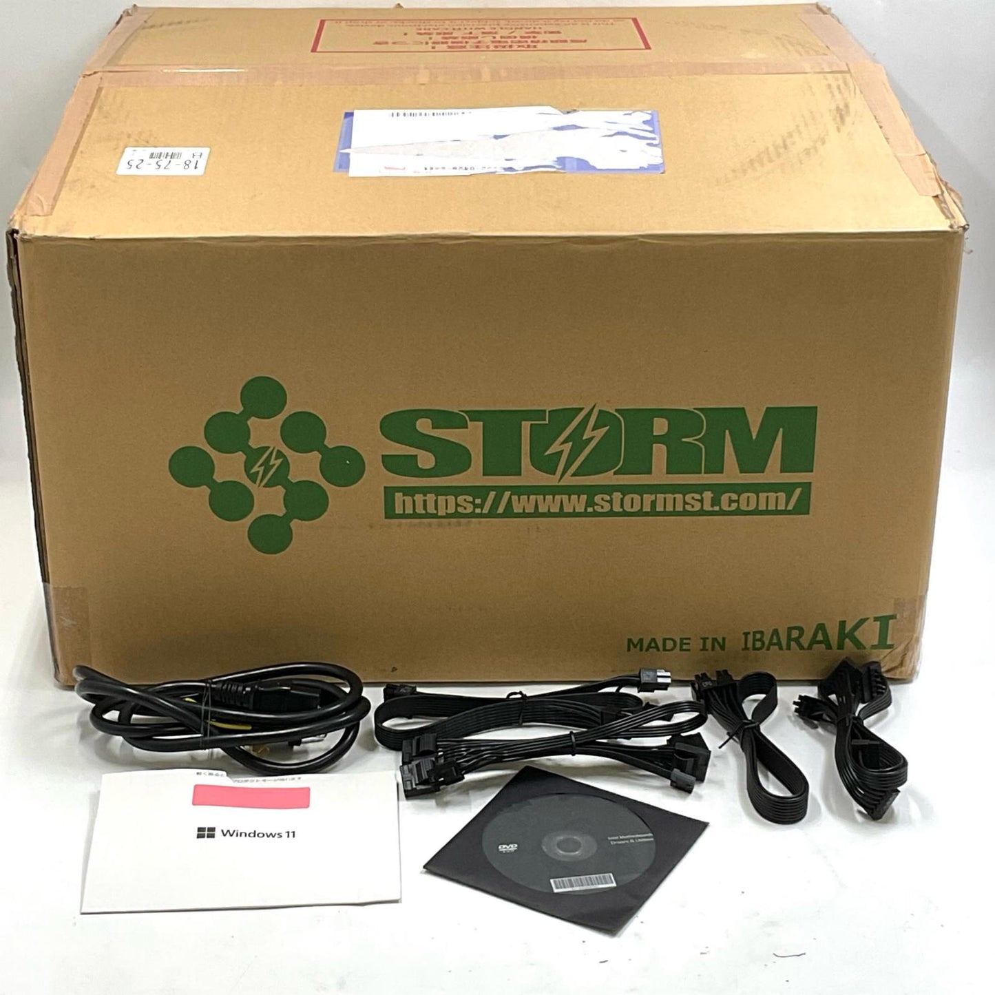 【全額返金保証】【最速発送】自作PCSTORM G-storm ゲーミングPC intel core i5-12400 32GB M.2 SSD 500GB SSD 1TB NVIDIA GeForce RTX 3070 動作確認済