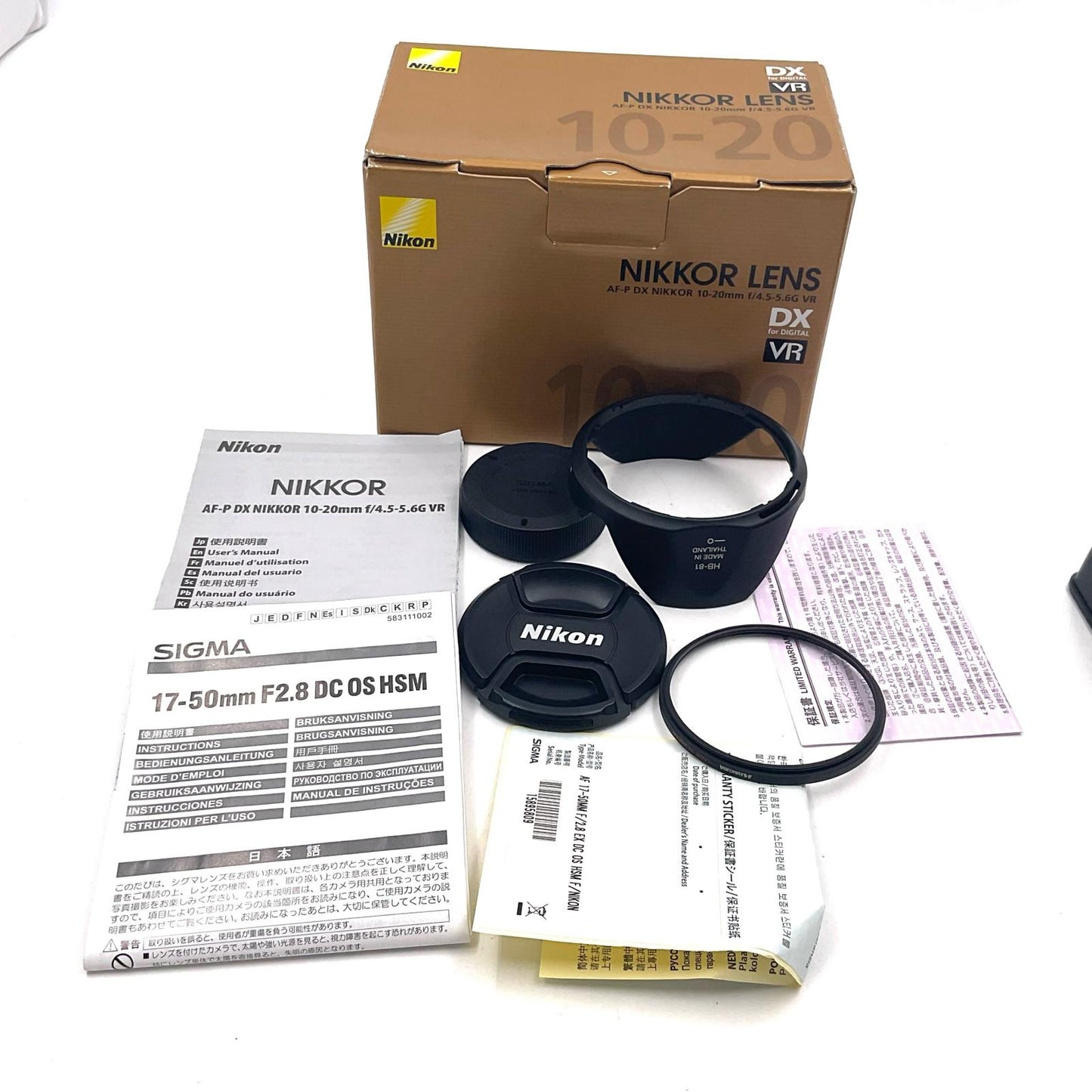 【全額返金保証】【最速発送】Nikon AF-P DX NIKKOR 10-20mm f/4.5-5.6G VR 美品 動作確認済