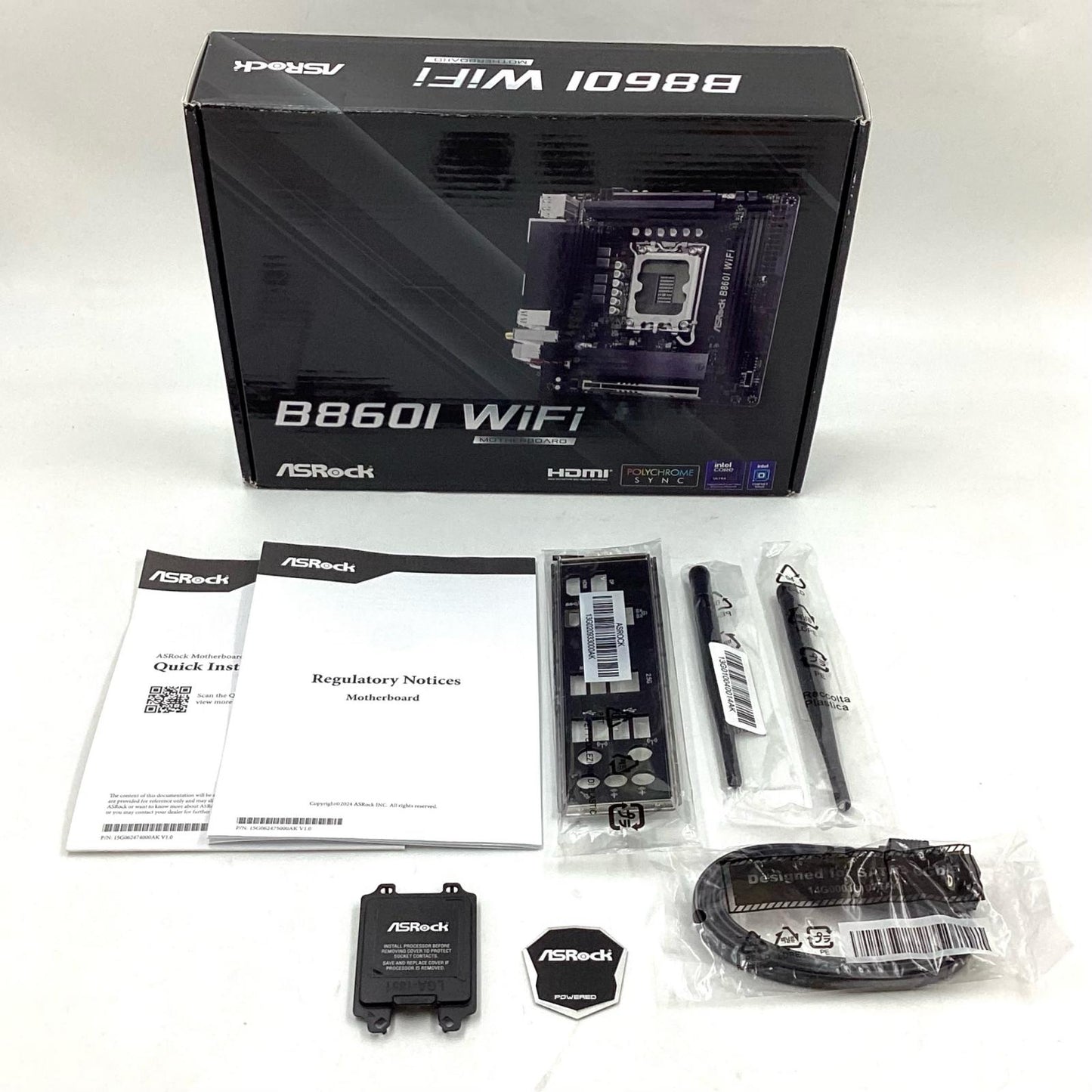 【最速発送】ASRock マザーボード B860I WiFi【難有】