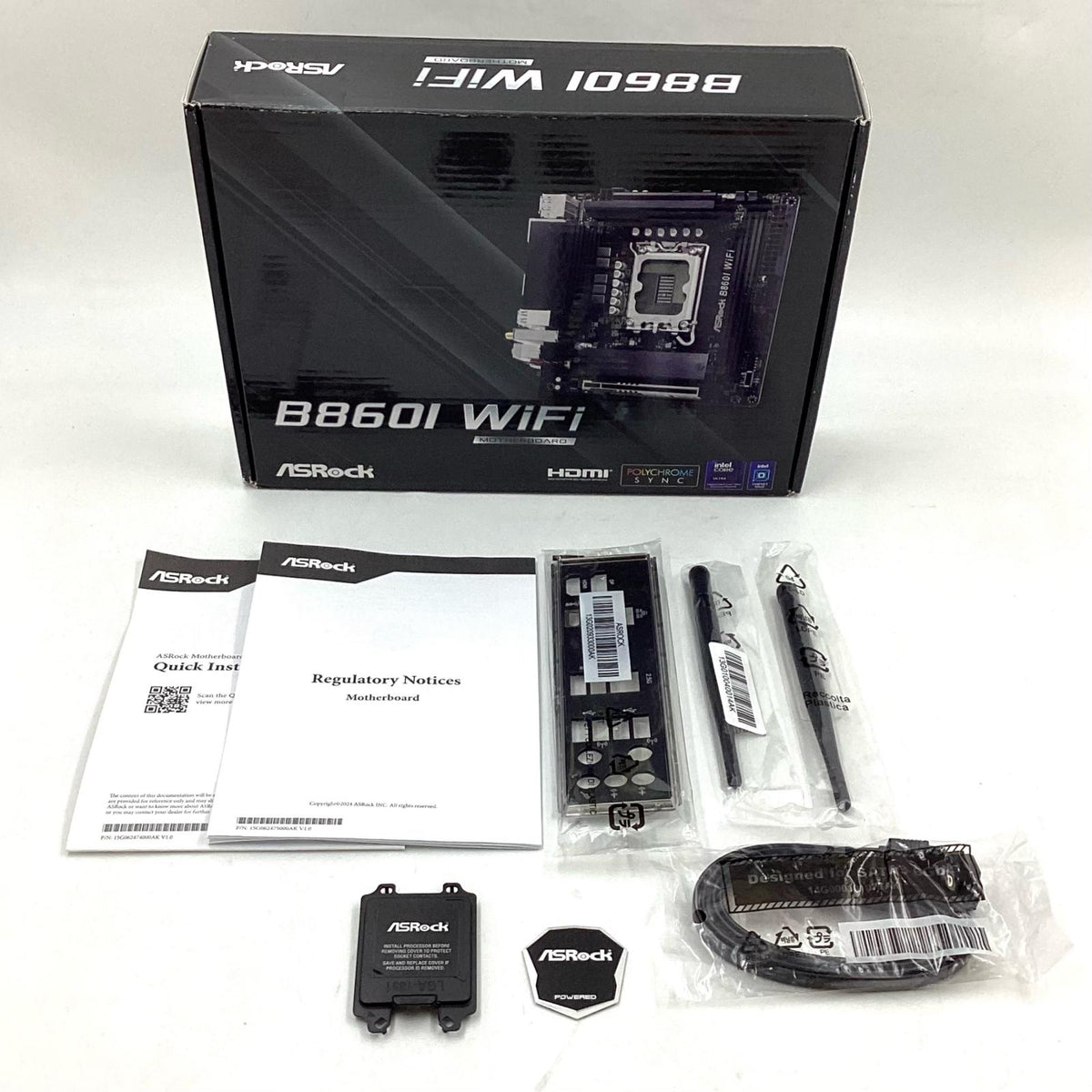 【最速発送】ASRock マザーボード B860I WiFi【難有】