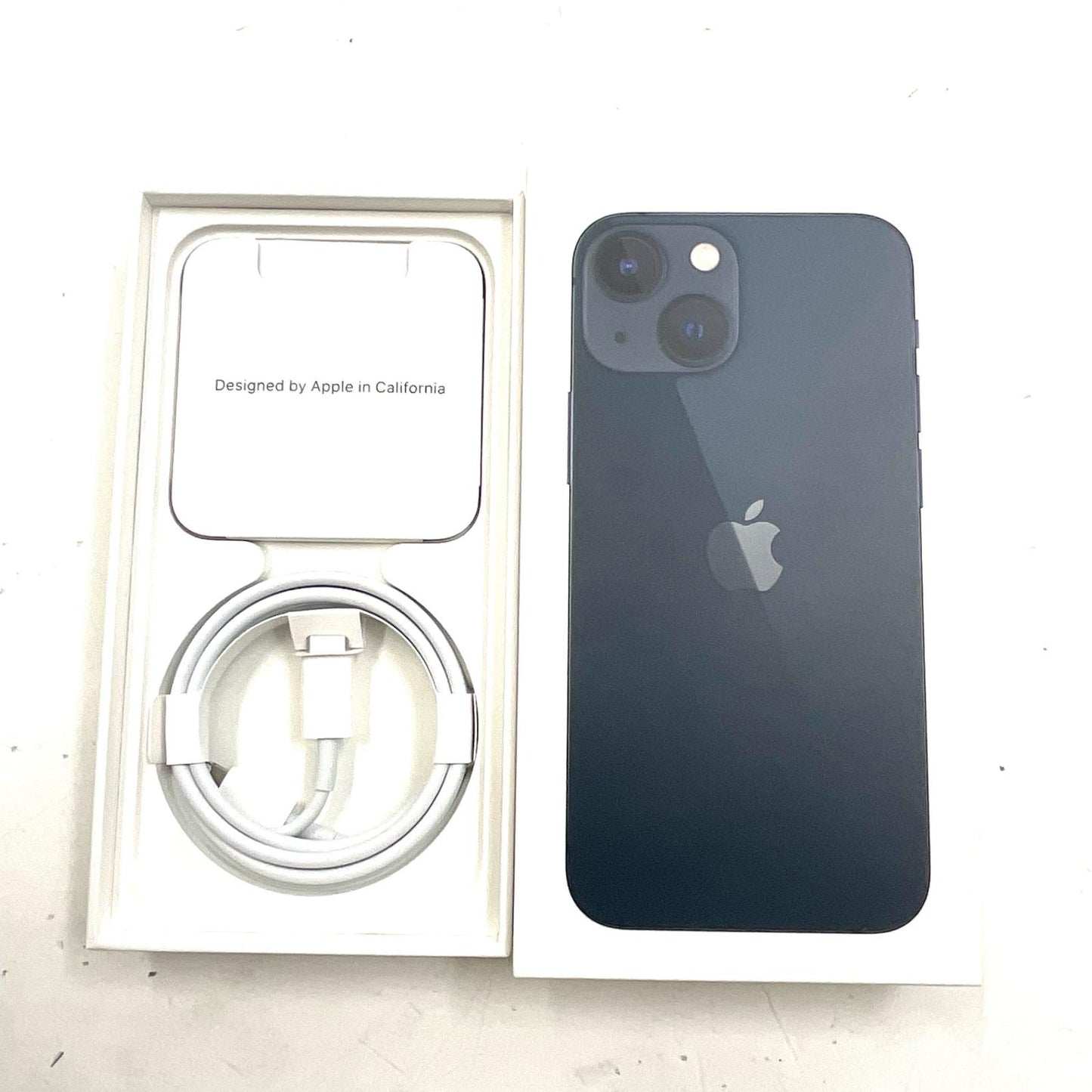 【全額返金保証】【最速発送】Apple iPhone iPhone 13 mini 256GB ミッドナイト Softbank SIMフリー 白ロム 美品 動作確認済 77%