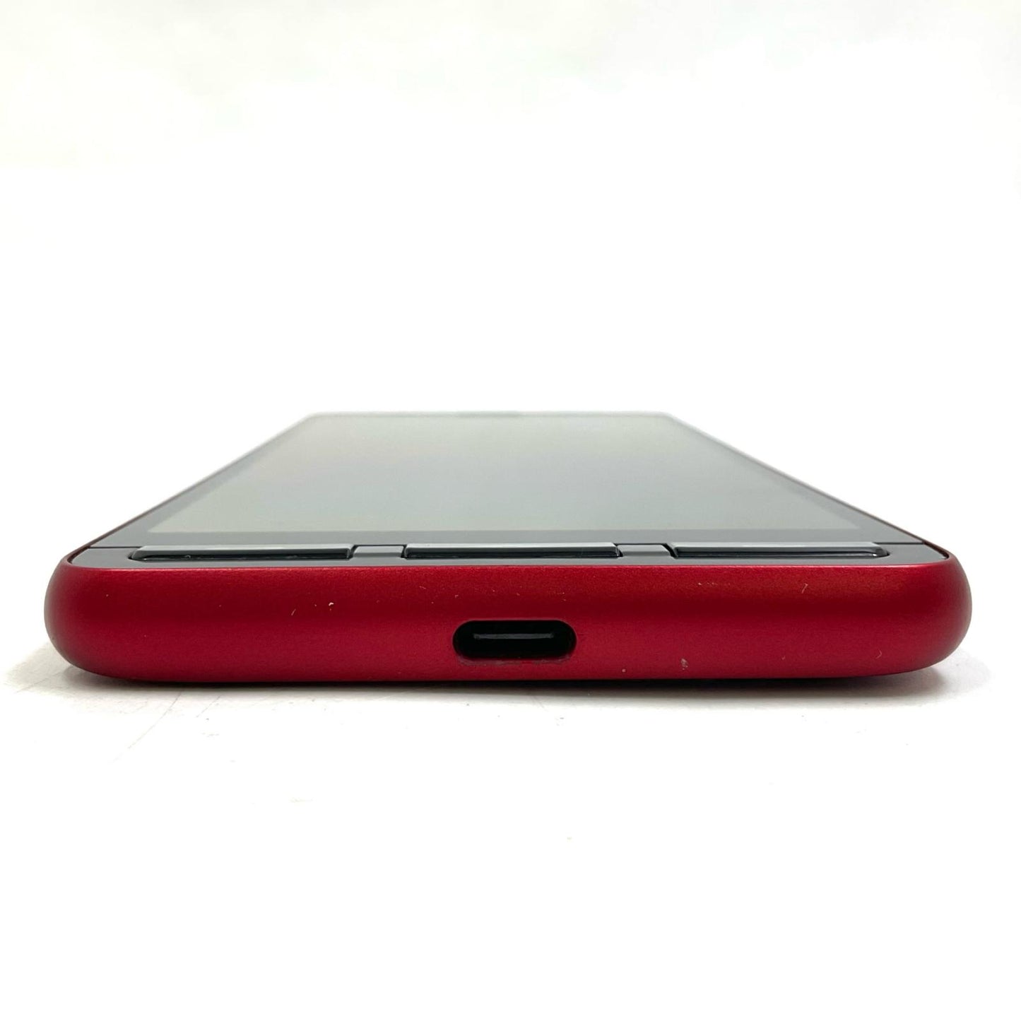 【全額返金保証】【最速発送】京セラ かんたんスマホ 2 32GB RED Softbank A001KC 白ロム 美品 動作確認済