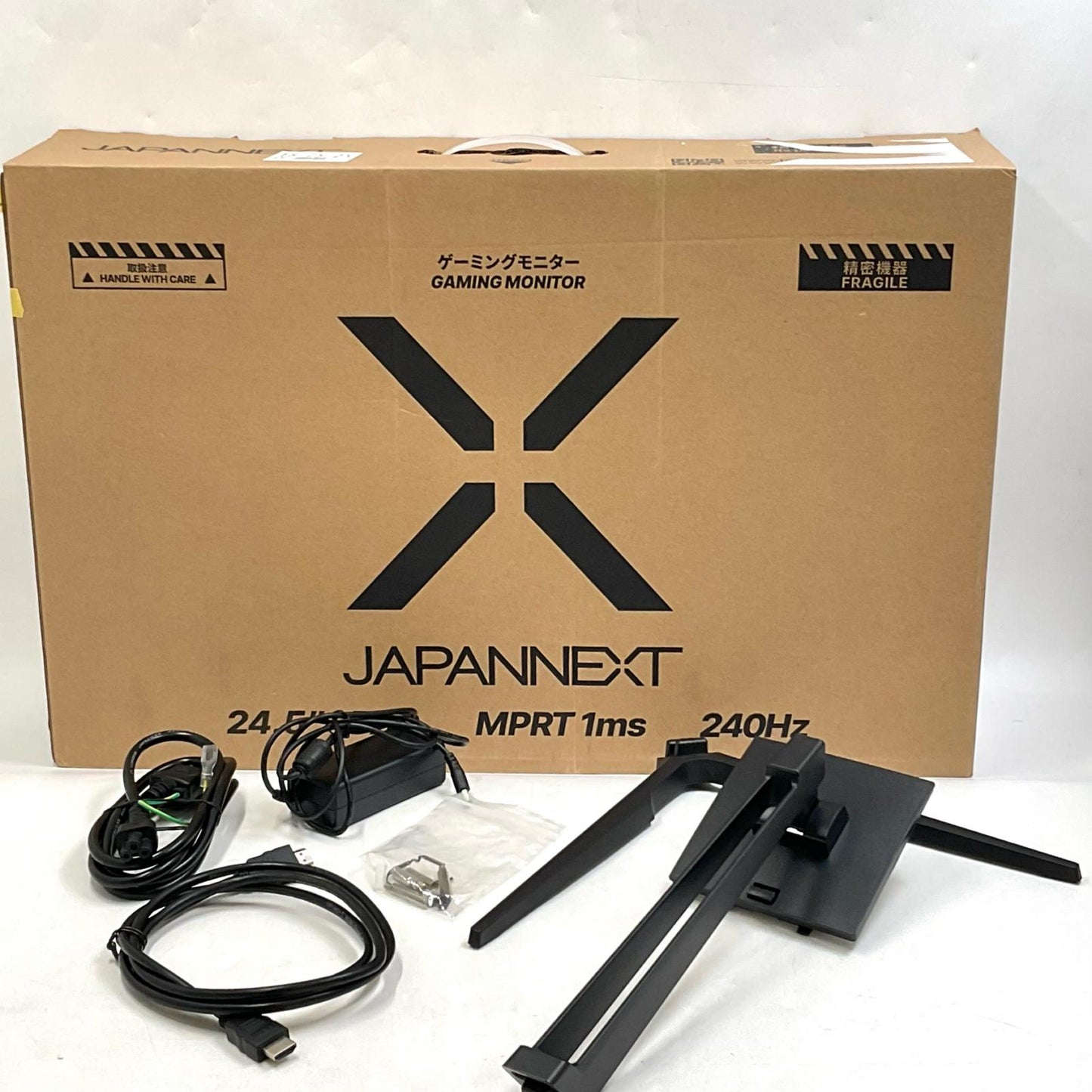 【全額返金保証】【最速発送】JAPANNEXT JN-VG245FHDR240 24.5インチ 美品 動作確認済