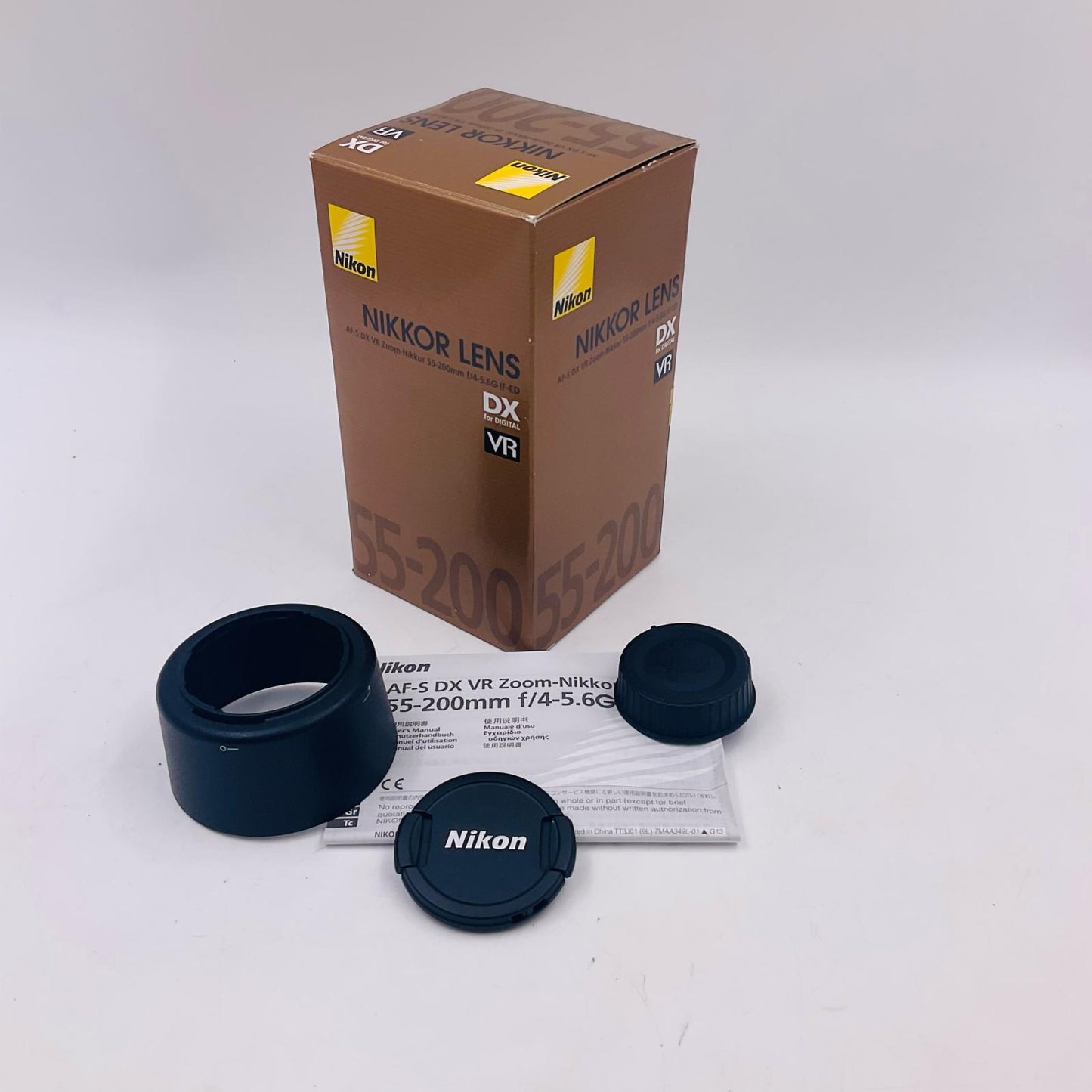 【最速発送】Nikon AF-S DX VR Zoom-Nikkor 55-200mm f/4-5.6G IF-ED【難有】