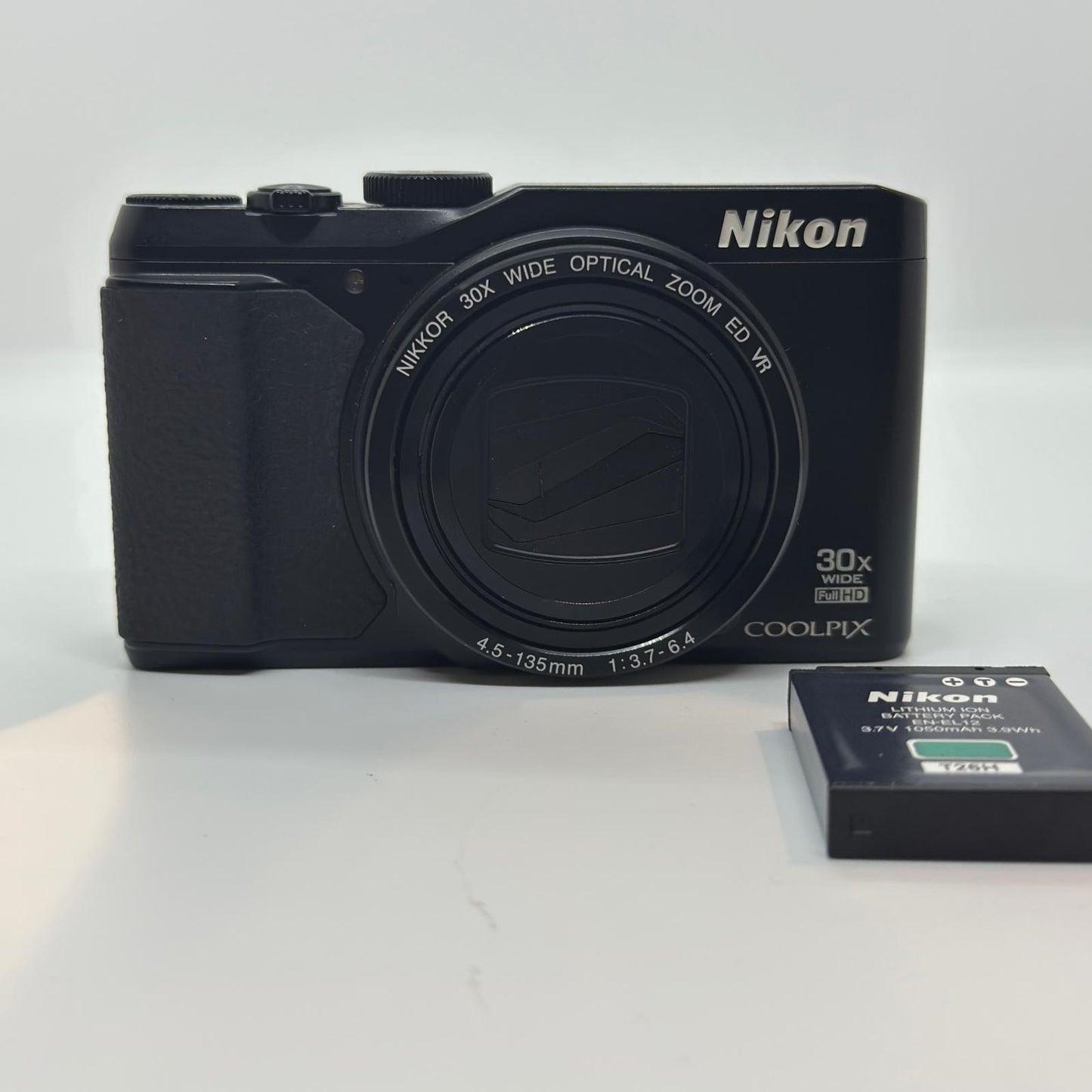 【全額返金保証】【最速発送】Nikon コンパクトデジタルカメラ COOLPIX S9900 ブラック 動作確認済
