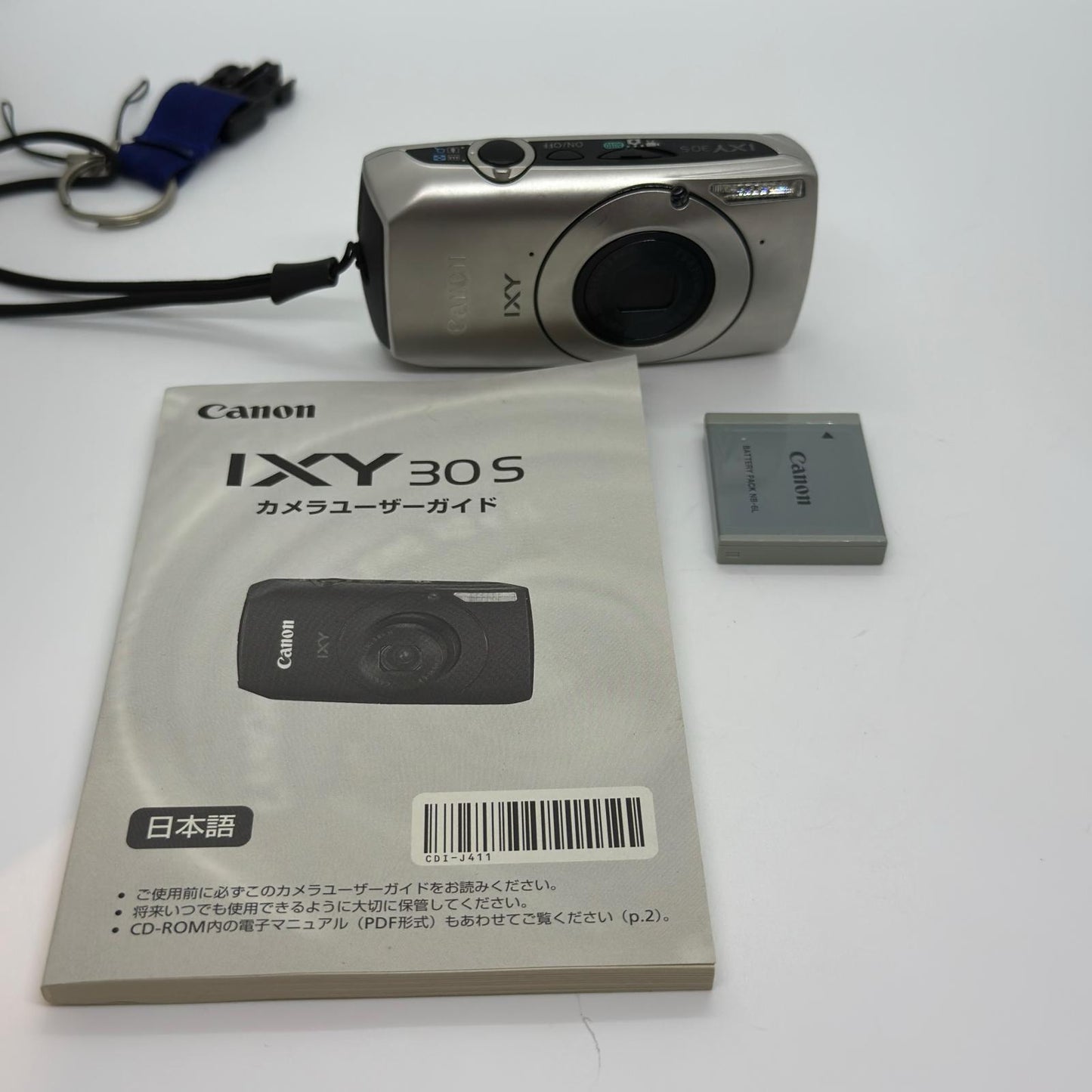 【全額返金保証】【最速発送】Canon コンパクトデジタルカメラ IXY 30S 美品 動作確認済
