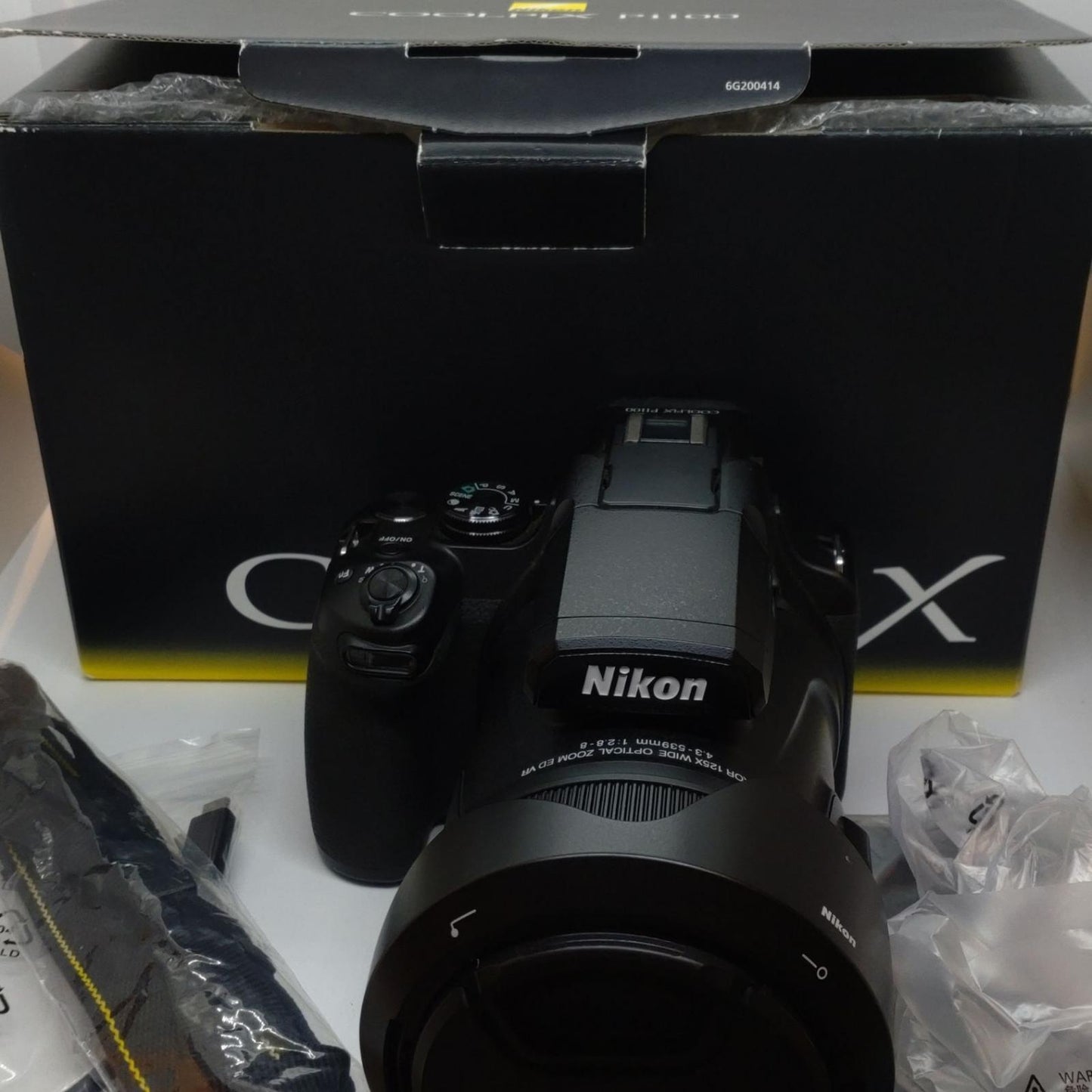 【全額返金保証】【最速発送】Nikon コンパクトデジタルカメラ COOLPIX P1100 動作確認済