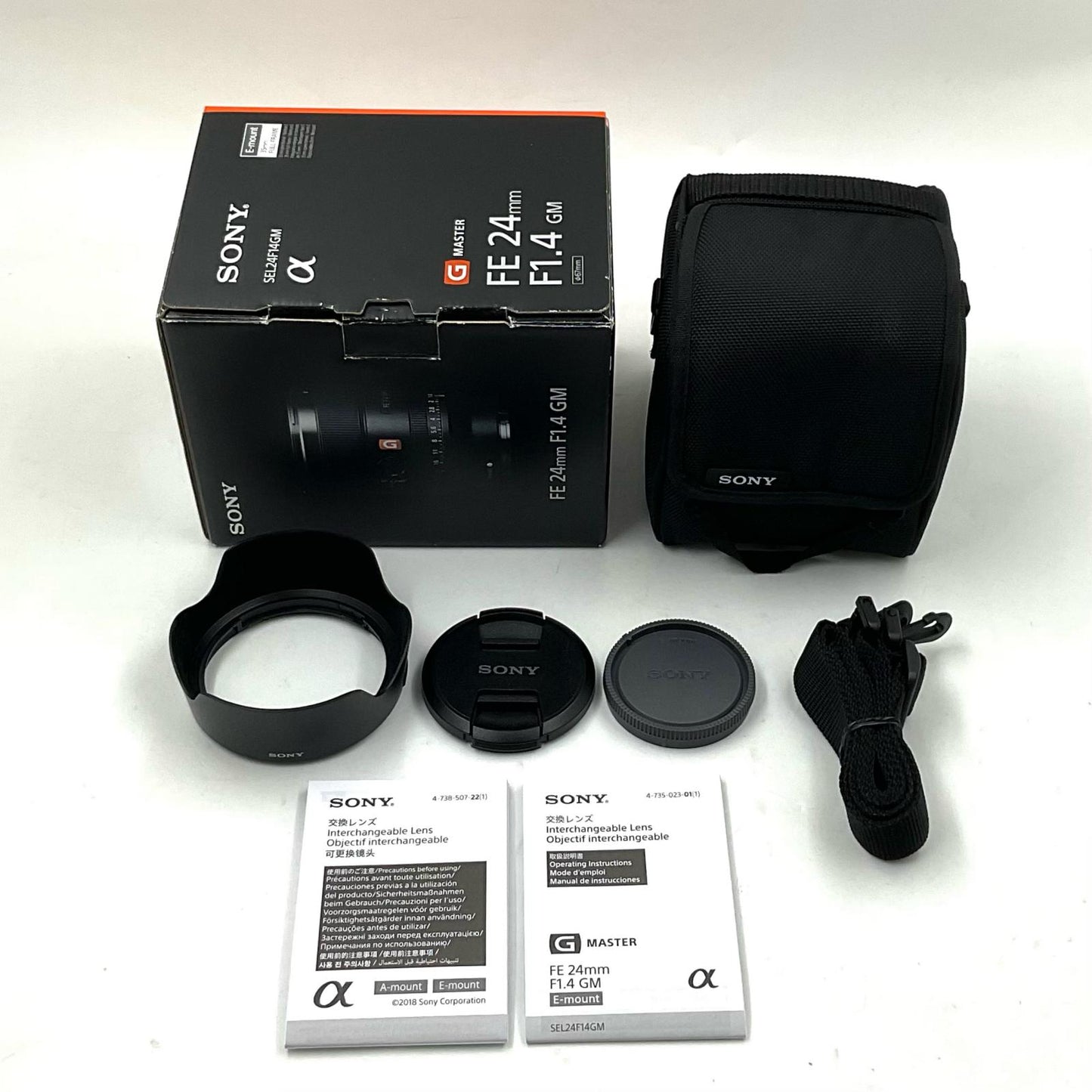 【全額返金保証】【最速発送】Sony FE 24mm F1.4 GM SEL24F14GM 美品 動作確認済