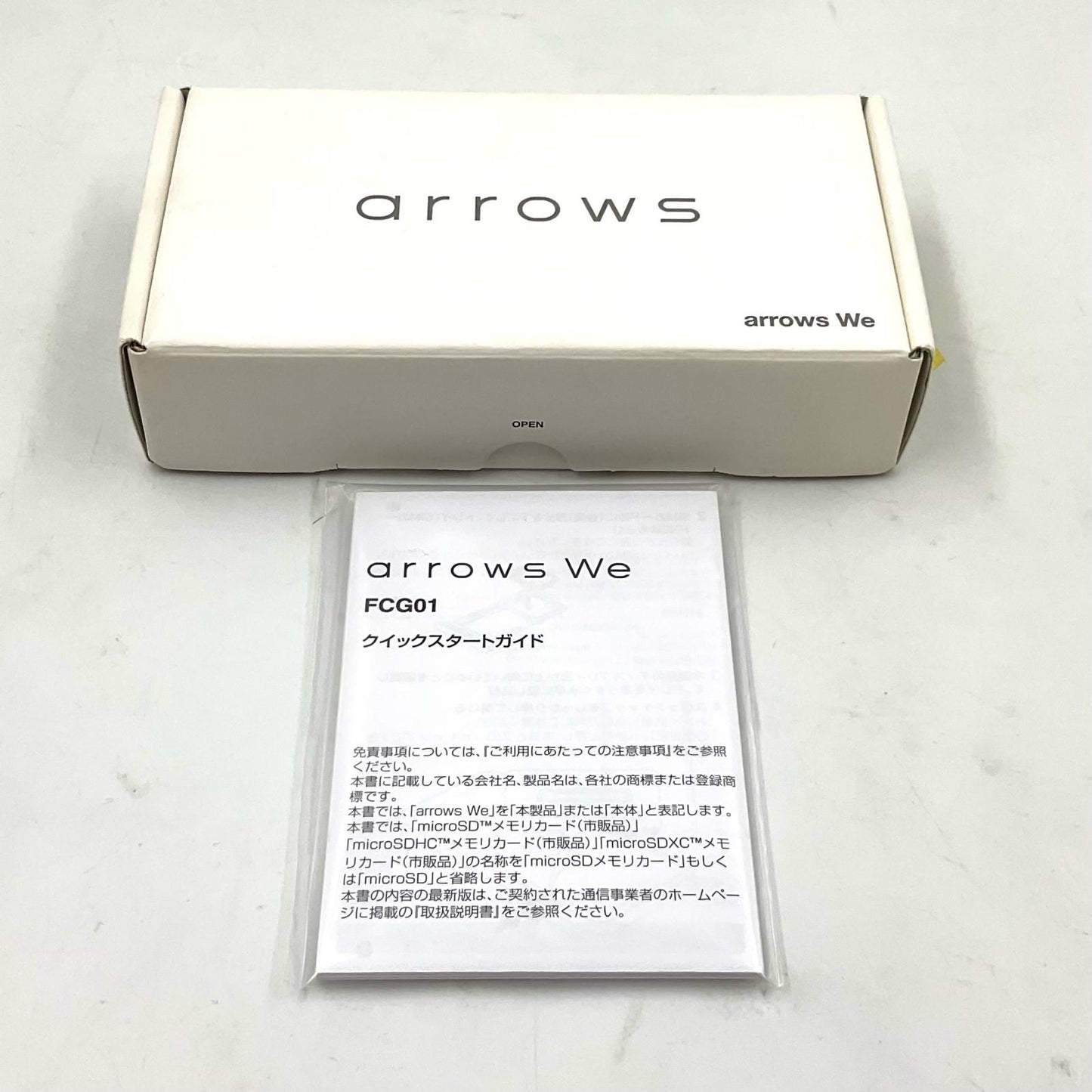 【全額返金保証】【最速発送】富士通 arrows We 64GB ブラック au FCG01 白ロム 美品 動作確認済