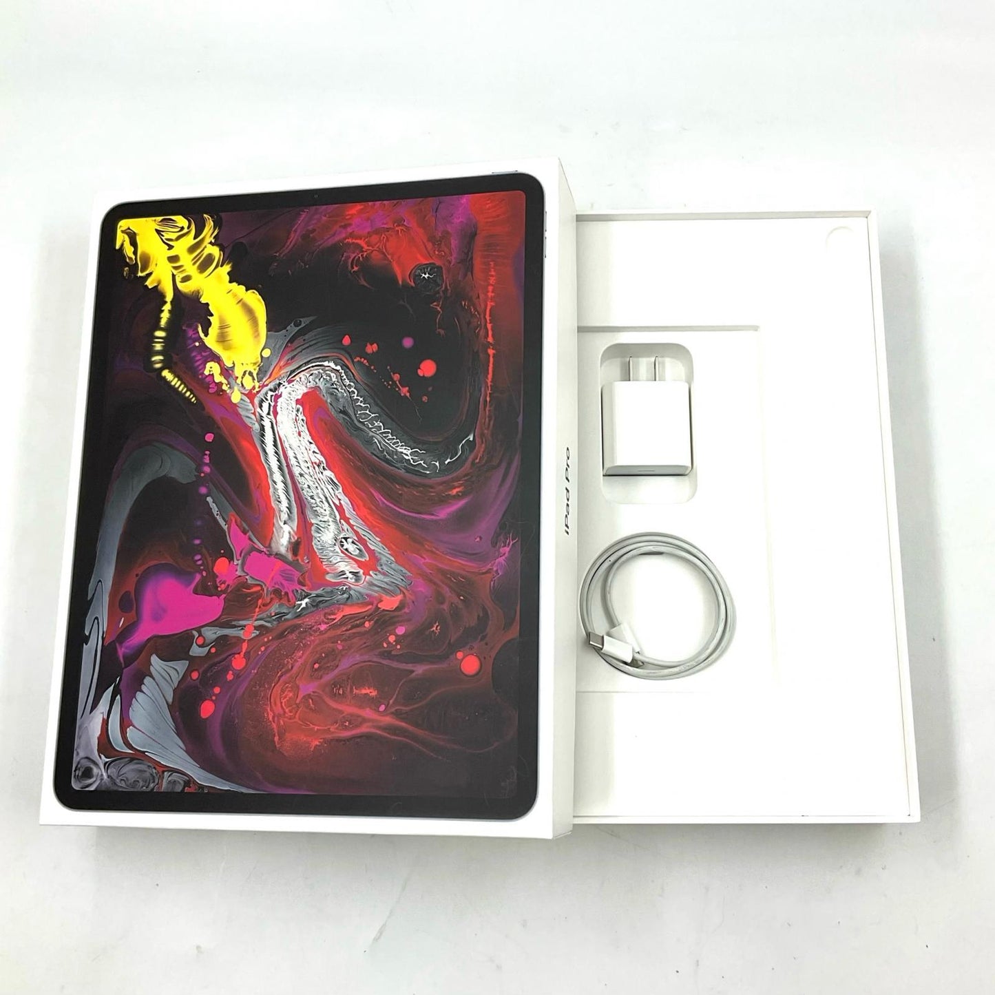 【全額返金保証】【最速発送】Apple iPad Pro 12.9インチ 第3世代 64GB スペースグレイ WiFi+Cellular Softbank 白ロム 動作確認済