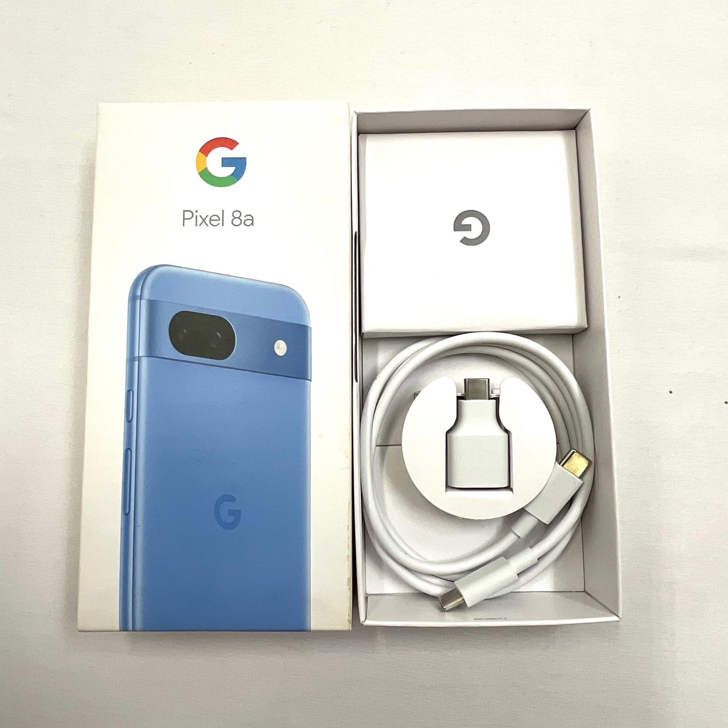 【全額返金保証】【最速発送】Google Pixel 8a 128GB Bay au G576D 白ロム 美品 動作確認済