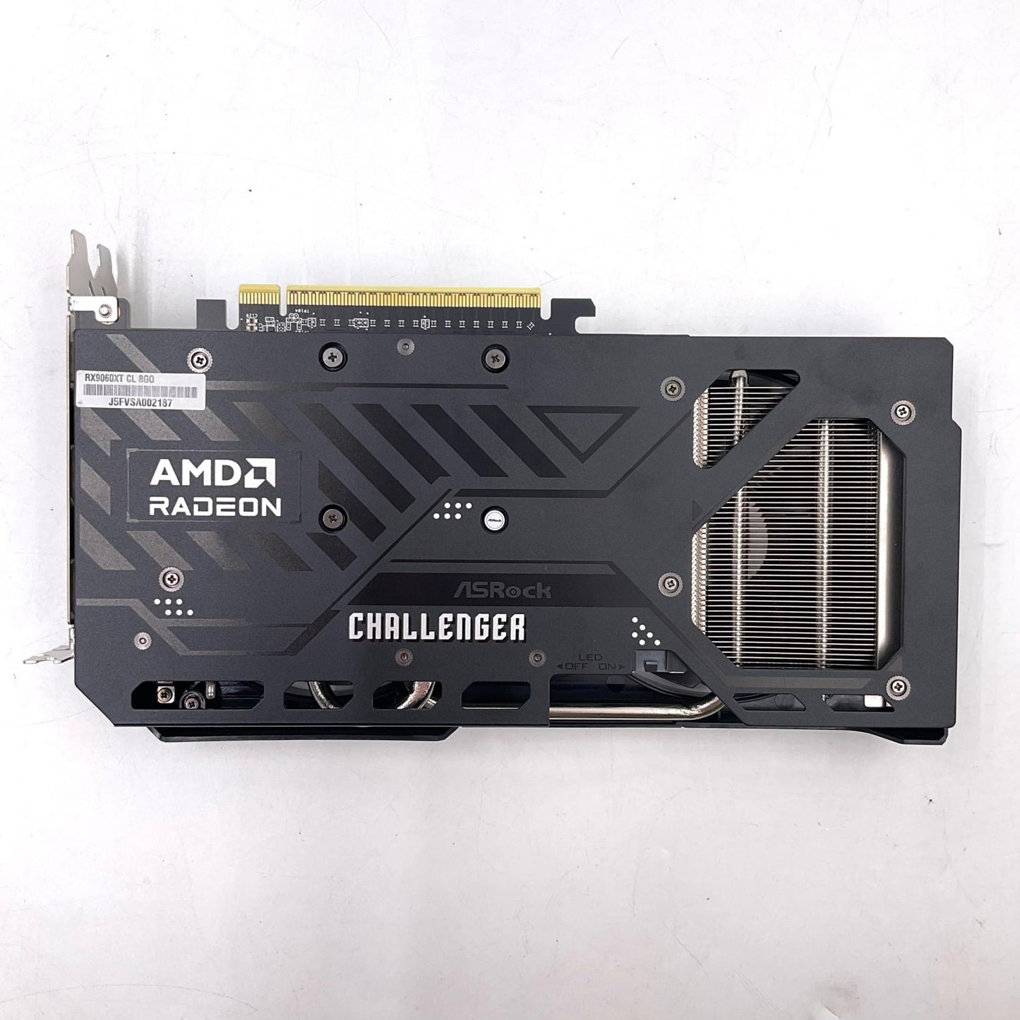 【全額返金保証】【最速発送】ASRock グラフィックボード RX9060XT CL 8GO 超美品 動作確認済