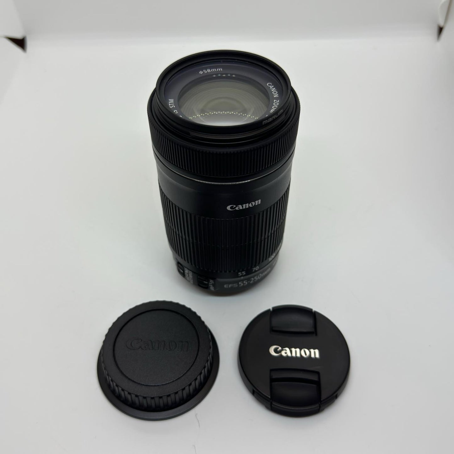 【全額返金保証】【最速発送】Canon EF-S55-250mm F4-5.6 IS STM 超美品 動作確認済