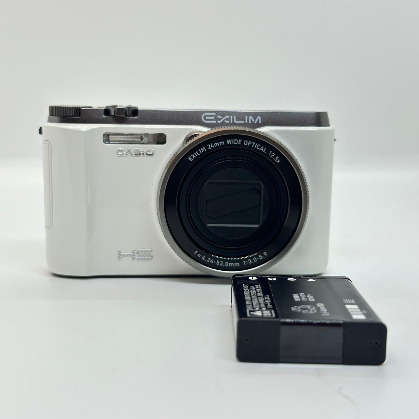 【全額返金保証】【最速発送】 コンパクトデジタルカメラ CASIO EXILIM EX-ZR1100 ホワイト 美品 動作確認済
