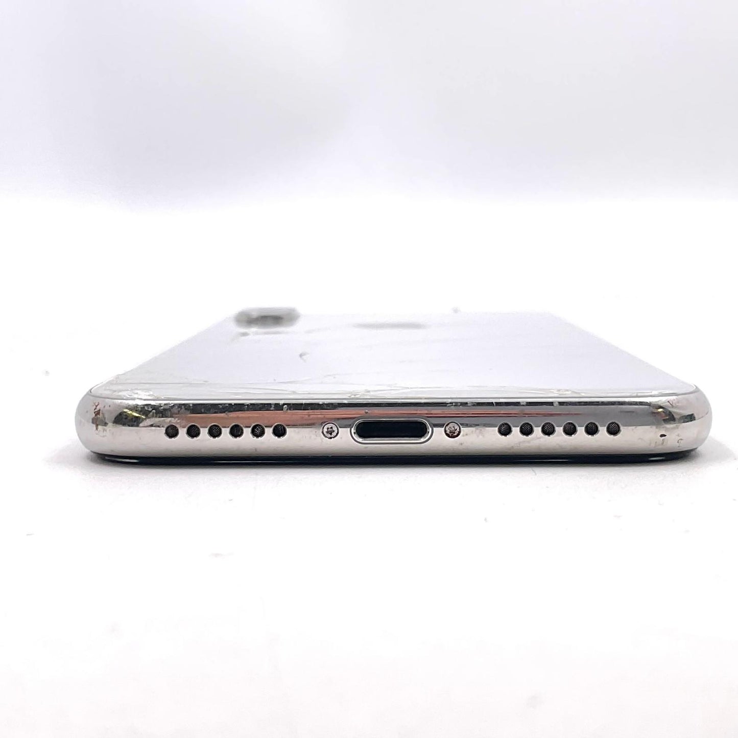 【最速発送】Apple iPhone iPhone X 256GB シルバー Softbank 白ロム【難有】 73%