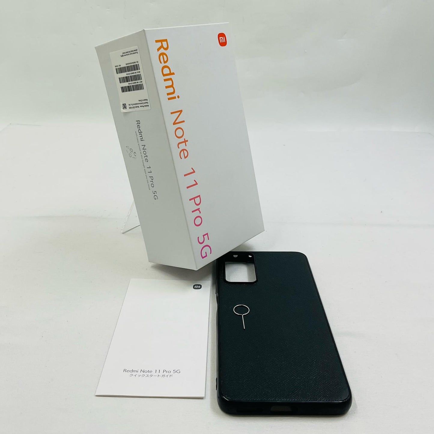 【全額返金保証】【最速発送】Xiaomi Redmi Note 11 Pro 5G 128GB Graphite Gray Mineo SIMフリー 2201116SR 白ロム 動作確認済
