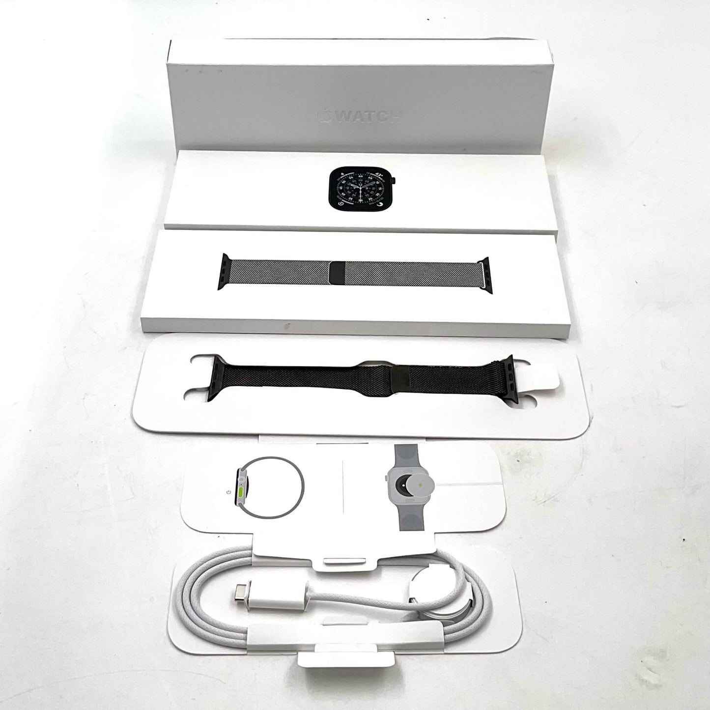 【全額返金保証】【最速発送】 Apple Watch 11 チタニウム GPS+Cellular 46mm 64GB スレート 美品 動作確認済