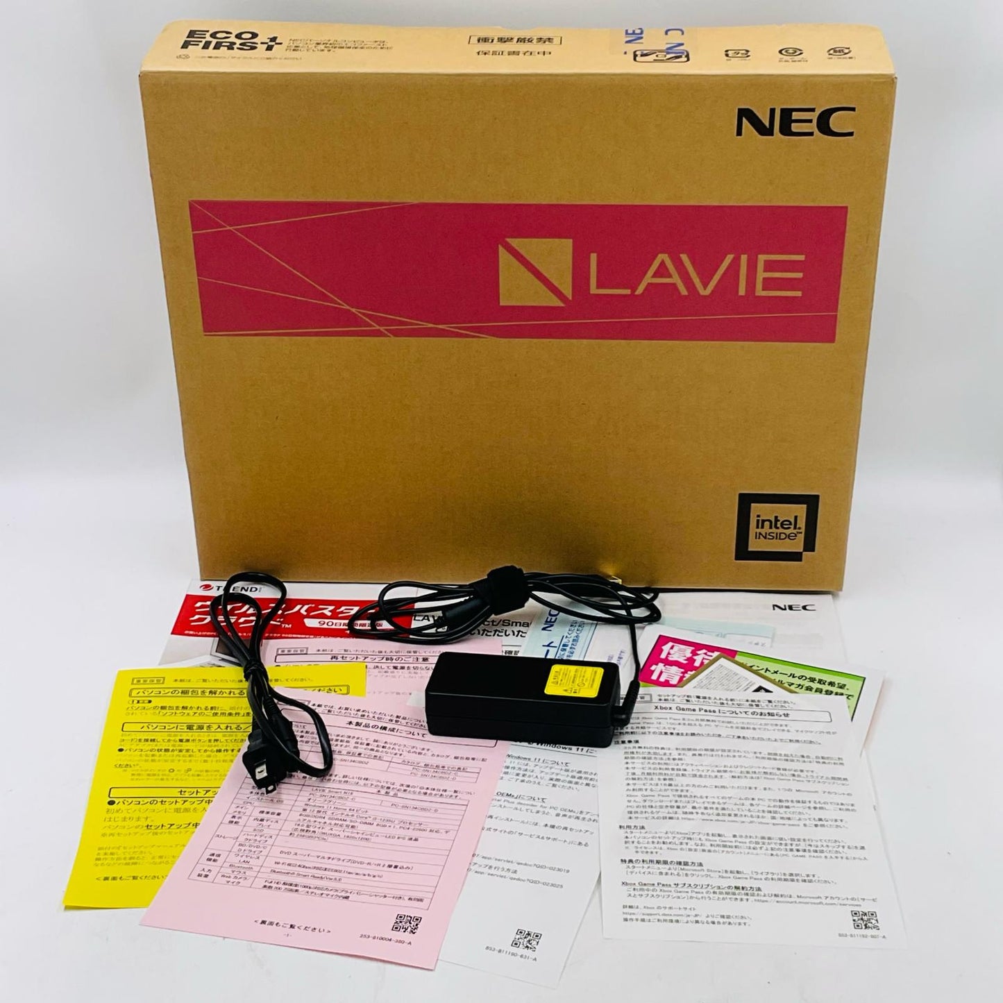 【全額返金保証】【最速発送】NEC LAVIE PC-SN134CBDZ i5-1235U 8GB M.2 SSD 256GB 95.1% 美品 動作確認済