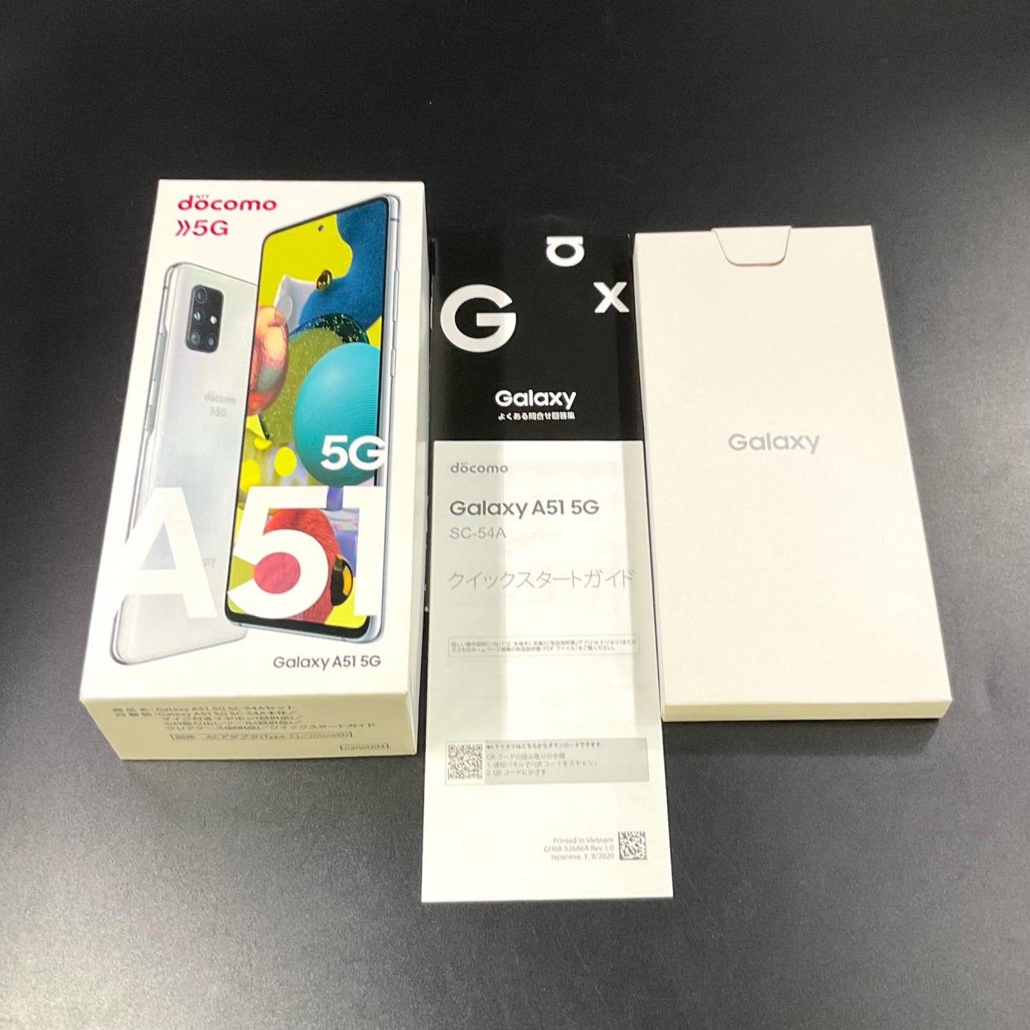 【全額返金保証】【最速発送】SAMSUNG Galaxy A51 5G 128GB docomo SC-54A 白ロム 美品 動作確認済
