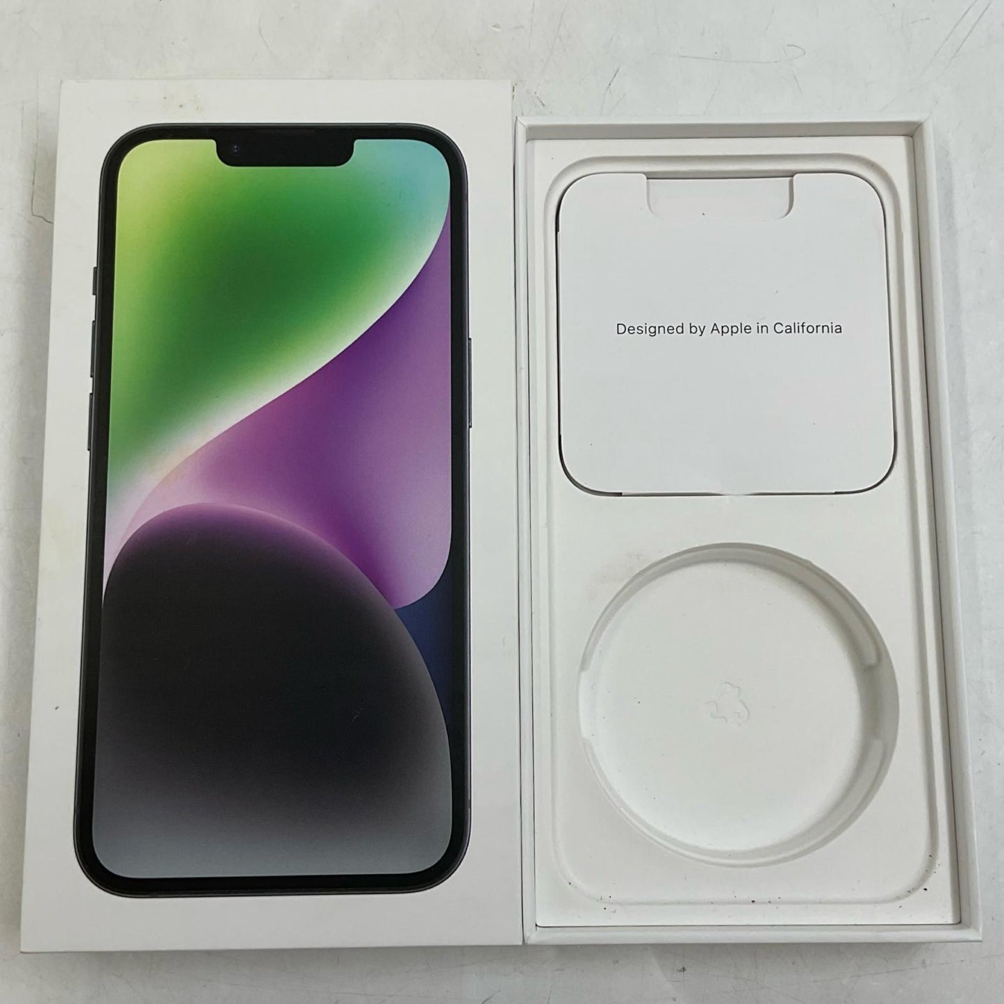 【全額返金保証】【最速発送】Apple iPhone iPhone 14 128GB ミッドナイト au 白ロム 動作確認済 74%