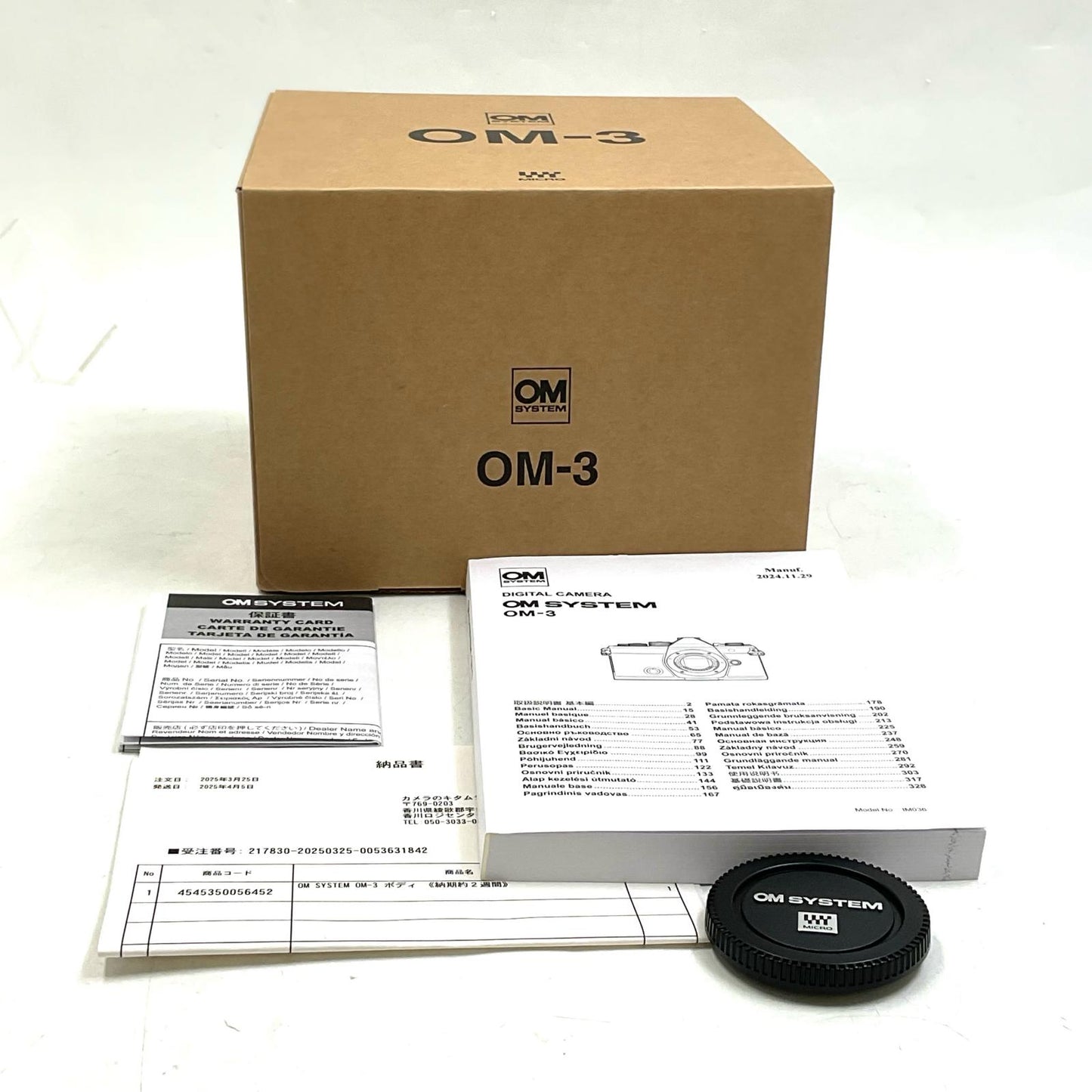 【全額返金保証】【最速発送】OM SYSTEM デジタル一眼 OM-3 シルバー 超美品 動作確認済
