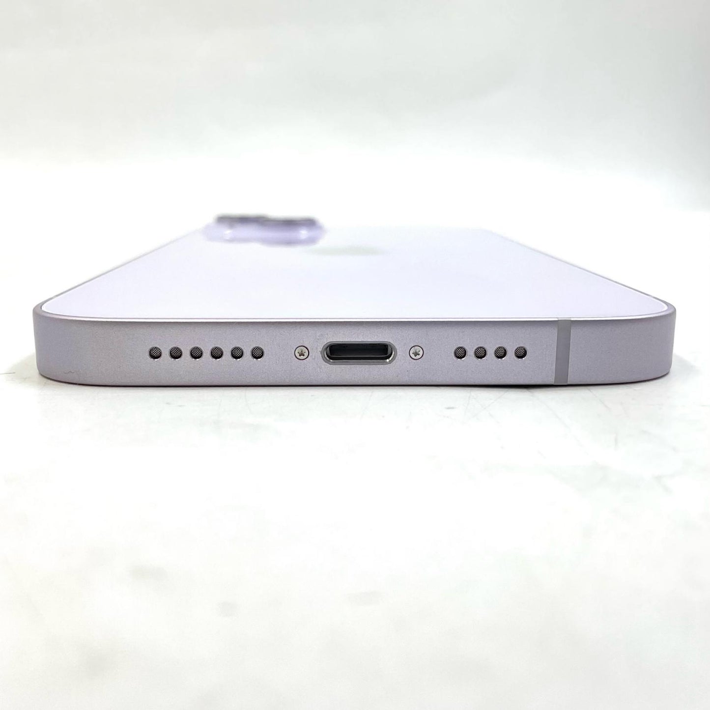 【全額返金保証】【最速発送】Apple iPhone iPhone 14 Plus 128GB パープル Softbank 白ロム 美品 動作確認済 90%