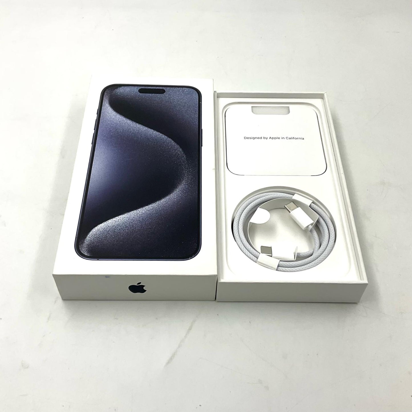 【全額返金保証】【最速発送】Apple iPhone iPhone 15 Pro Max 1TB ブルーチタニウム SIMフリー 白ロム 美品 動作確認済 89%