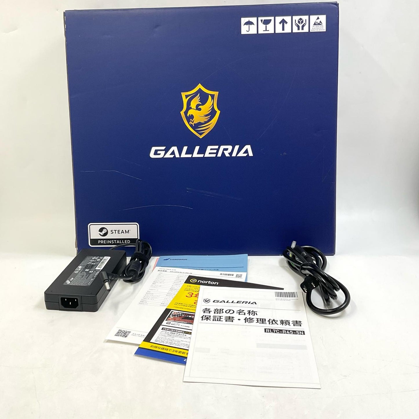 【全額返金保証】【最速発送】ドスパラ GALLERIA RL7C-R45-5N 13th Gen Intel(R) Core(TM) i7-13620H 32GB M.2 SSD 512GB NVIDIA GeForce RTX 4050 Laptop GPU 100% 美品 動作確認済