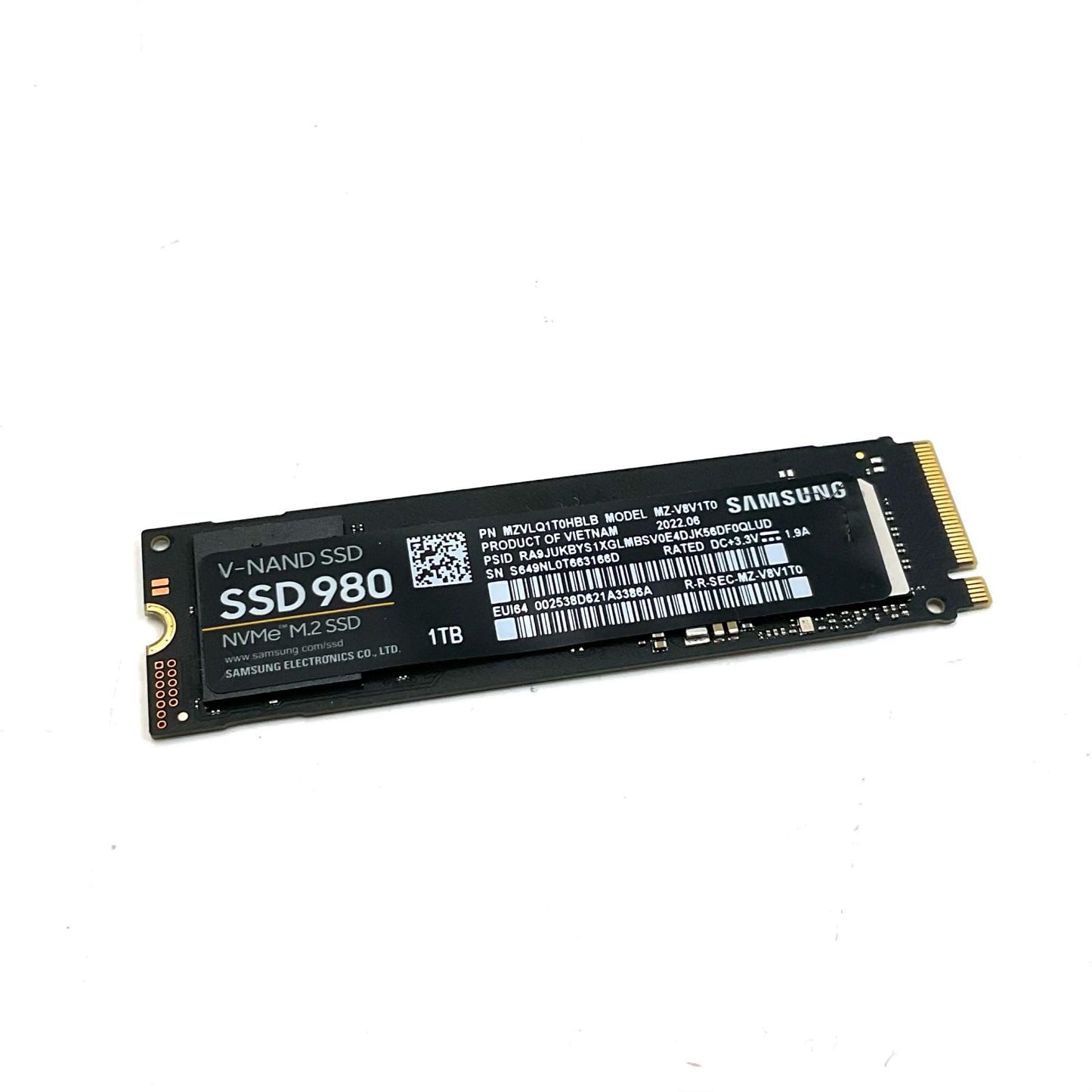 【全額返金保証】【最速発送】SAMSUNG ストレージ NVMe 512GB MZ-V8V1T0 超美品 動作確認済