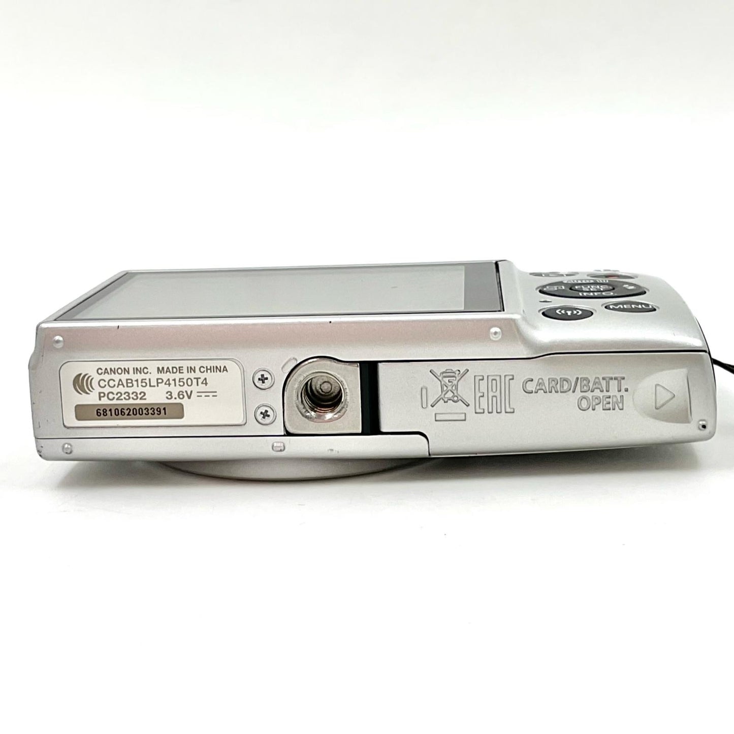【全額返金保証】【最速発送】Canon コンパクトデジタルカメラ IXY 210 美品 動作確認済