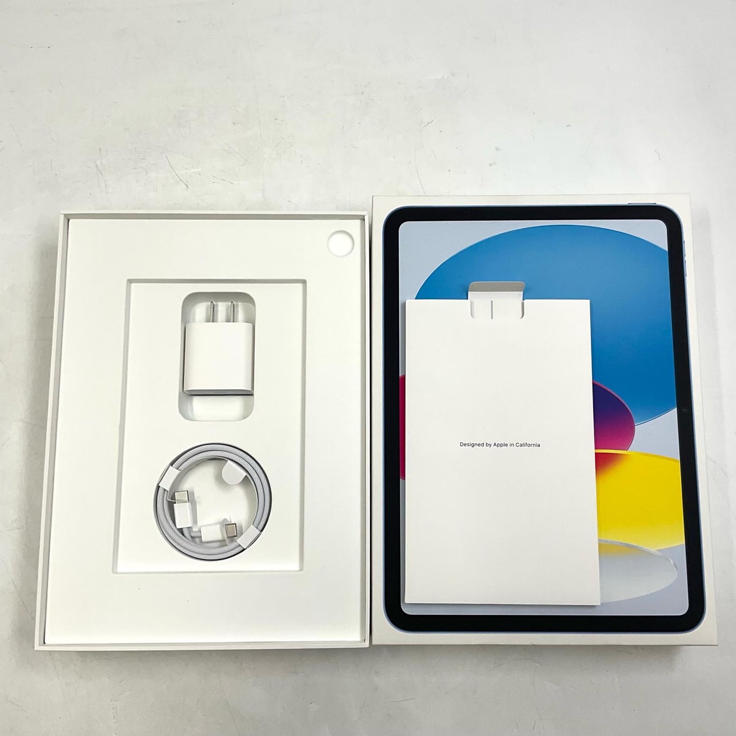 【全額返金保証】【最速発送】Apple iPad iPad 10.9インチ 第10世代 64GB ブルー WiFi+Cellular au 白ロム 超美品 動作確認済