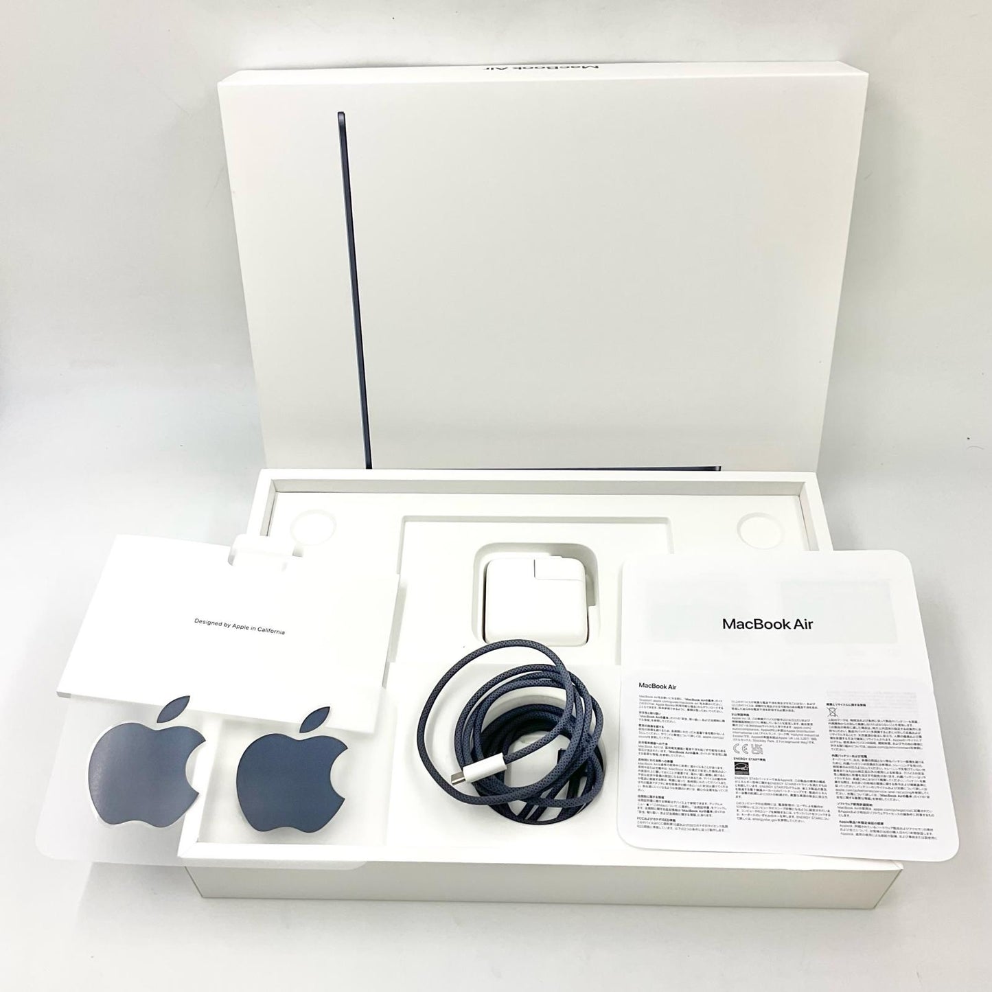【全額返金保証】【最速発送】Apple MacBook Air 13.6インチ 2022 Apple M2 16GB 256GB ミッドナイト 89% 動作確認済