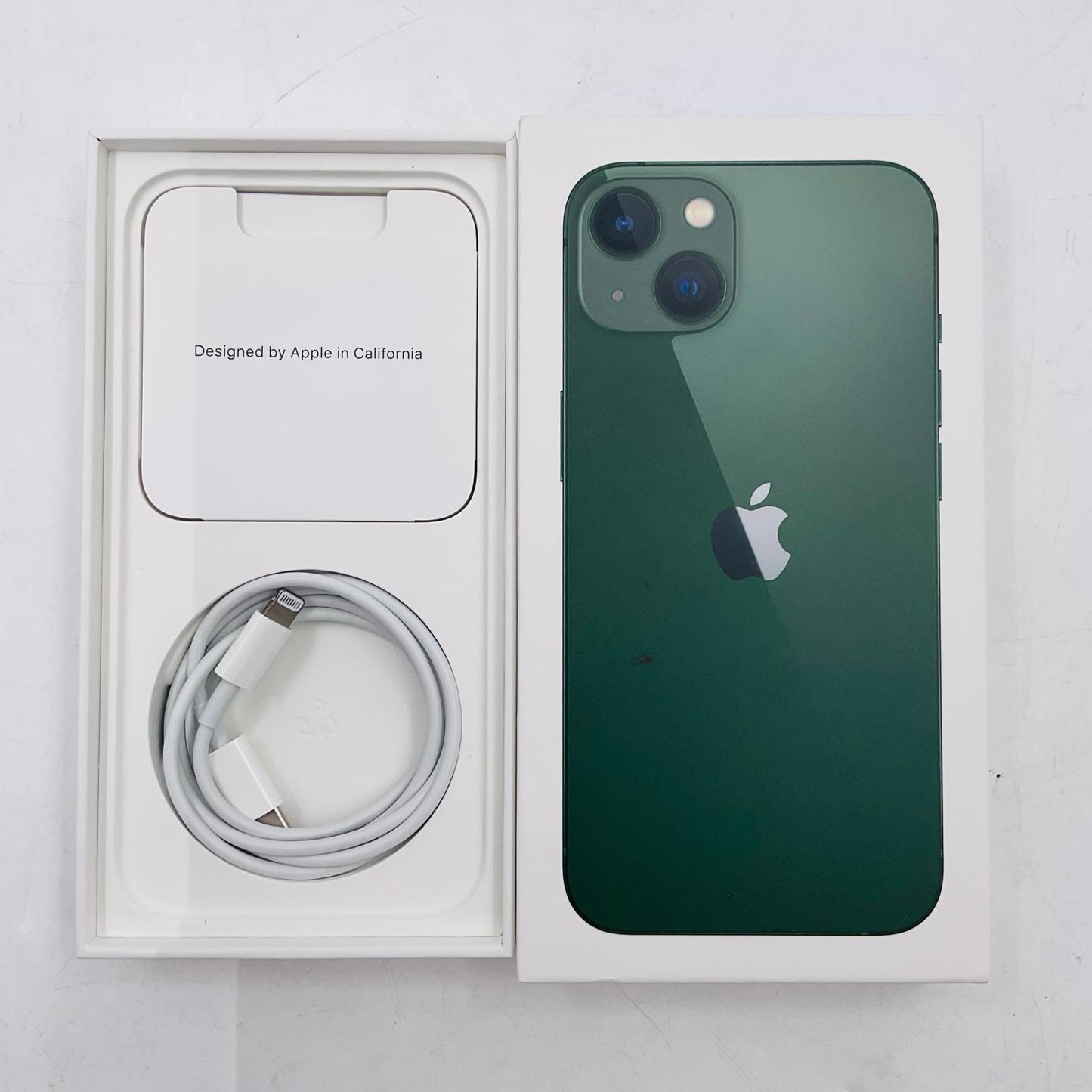 【全額返金保証】【最速発送】Apple iPhone iPhone 13 256GB グリーン docomo SIMフリー 白ロム 動作確認済 83%
