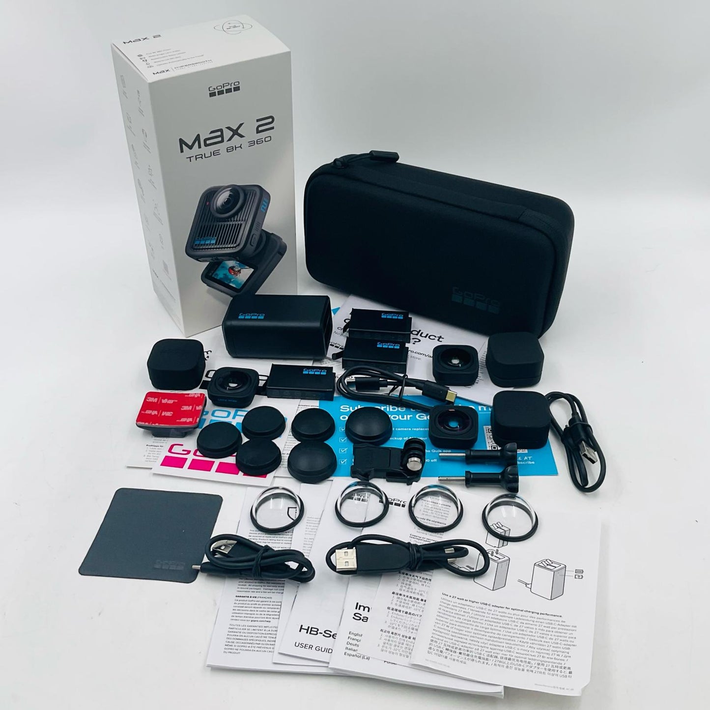 【全額返金保証】【最速発送】GoPro MAX2 CHDHZ-311-FW 美品 動作確認済