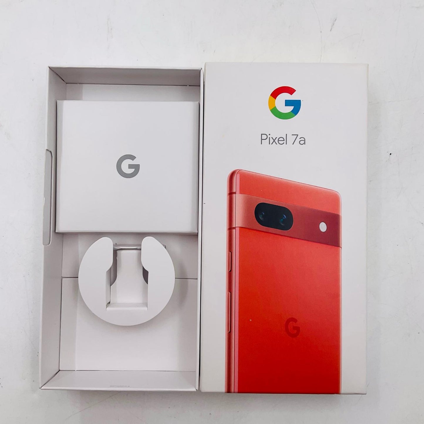 【全額返金保証】【最速発送】Google Pixel 7a 128GB Coral SIMフリー 白ロム 動作確認済