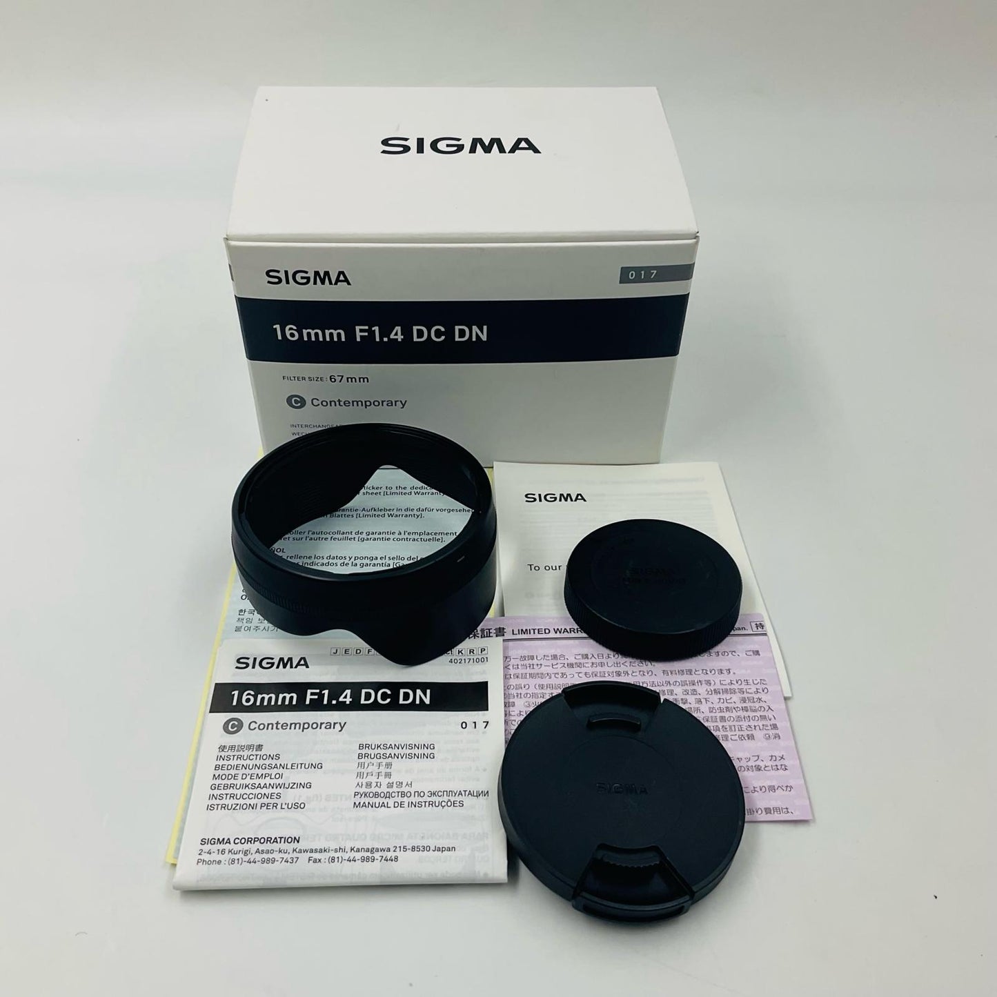 【全額返金保証】【最速発送】SIGMA 16mm F1.4 DC DN 美品 動作確認済