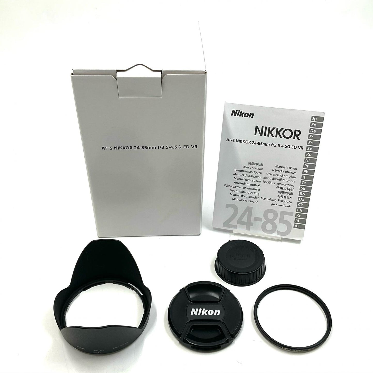 【全額返金保証】【最速発送】Nikon AF-S NIKKOR 24-85mm f/3.5-4.5G ED VR 美品 動作確認済