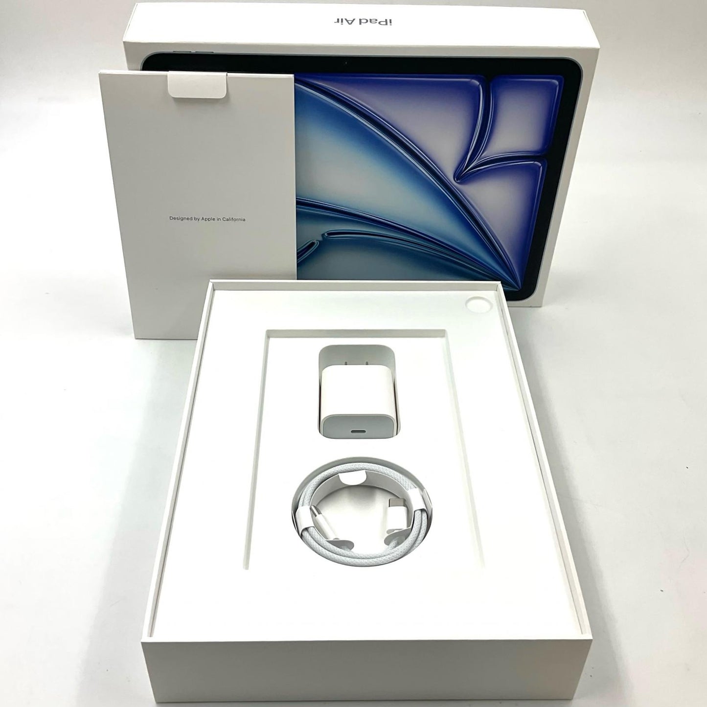 【全額返金保証】【最速発送】Apple iPad Air M2 11インチ 128GB ブルー WiFi+Cellular SIMフリー 白ロム 美品 動作確認済