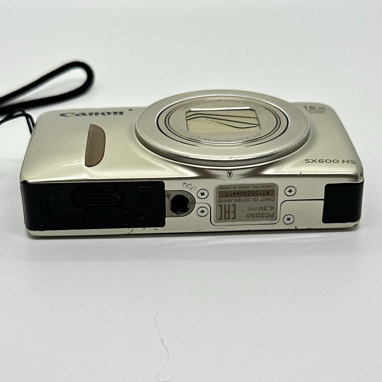 【全額返金保証】【最速発送】Canon コンパクトデジタルカメラ PowerShot SX600 HS ゴールド 動作確認済