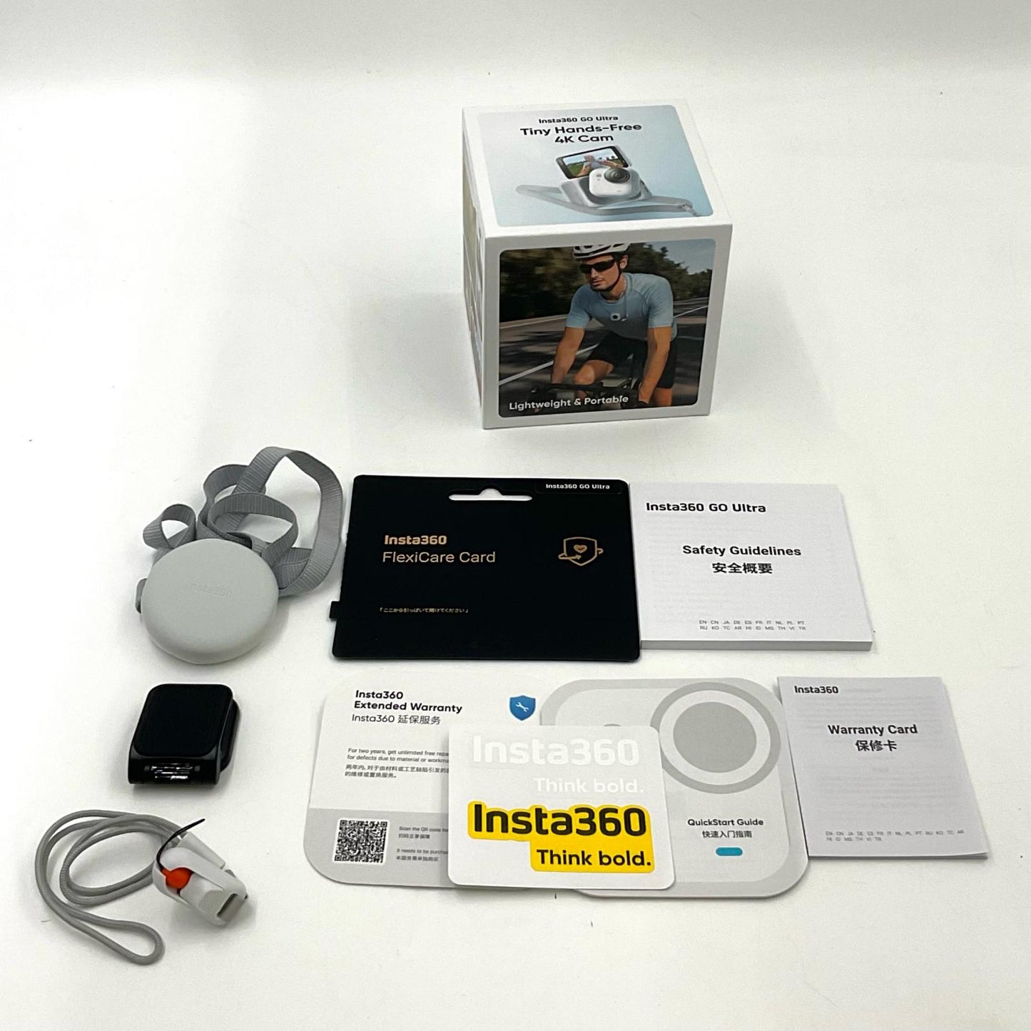 【全額返金保証】【最速発送】Arashi Vision Insta360 GO Ultra Tiny Hands-Free 4K Cam 超美品 動作確認済