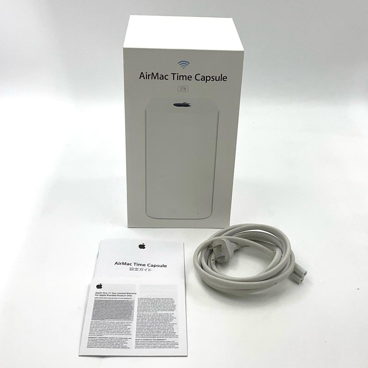 【全額返金保証】【最速発送】Apple AirMac Time Capsule 2TB ME177J/A 美品 動作確認済