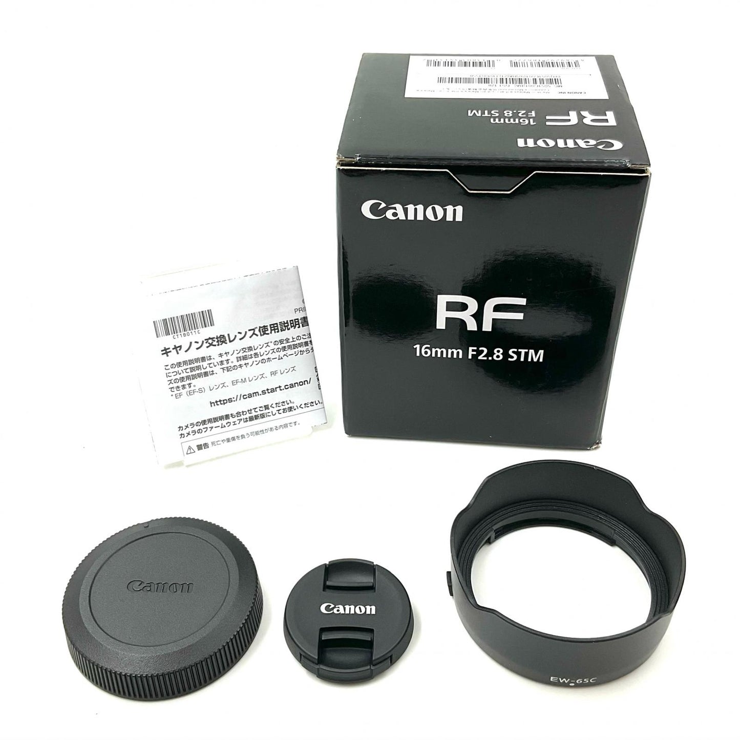 【全額返金保証】【最速発送】Canon RF16mm F2.8 STM 美品 動作確認済