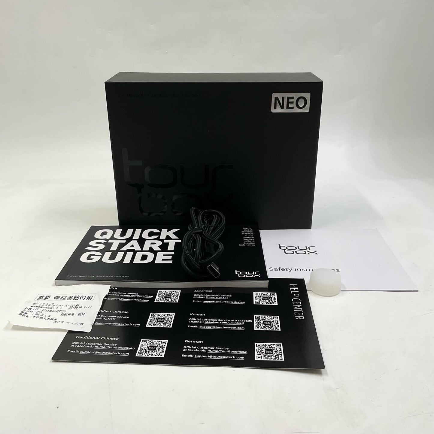 【全額返金保証】【最速発送】TourBox TourBox NEO TBG_H_L_N 美品 動作確認済