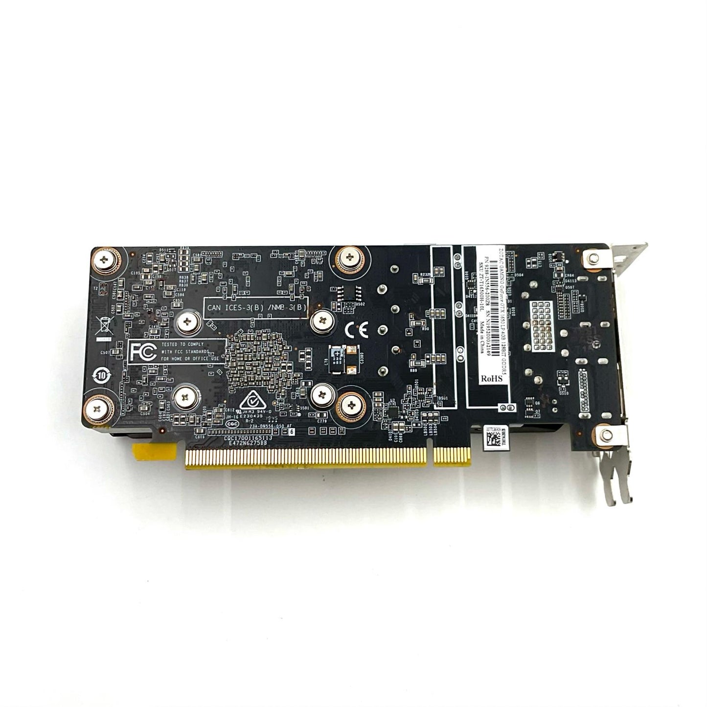 【最速発送】ZOTAC グラフィックボード GTX1650 LP 4GB【難有】