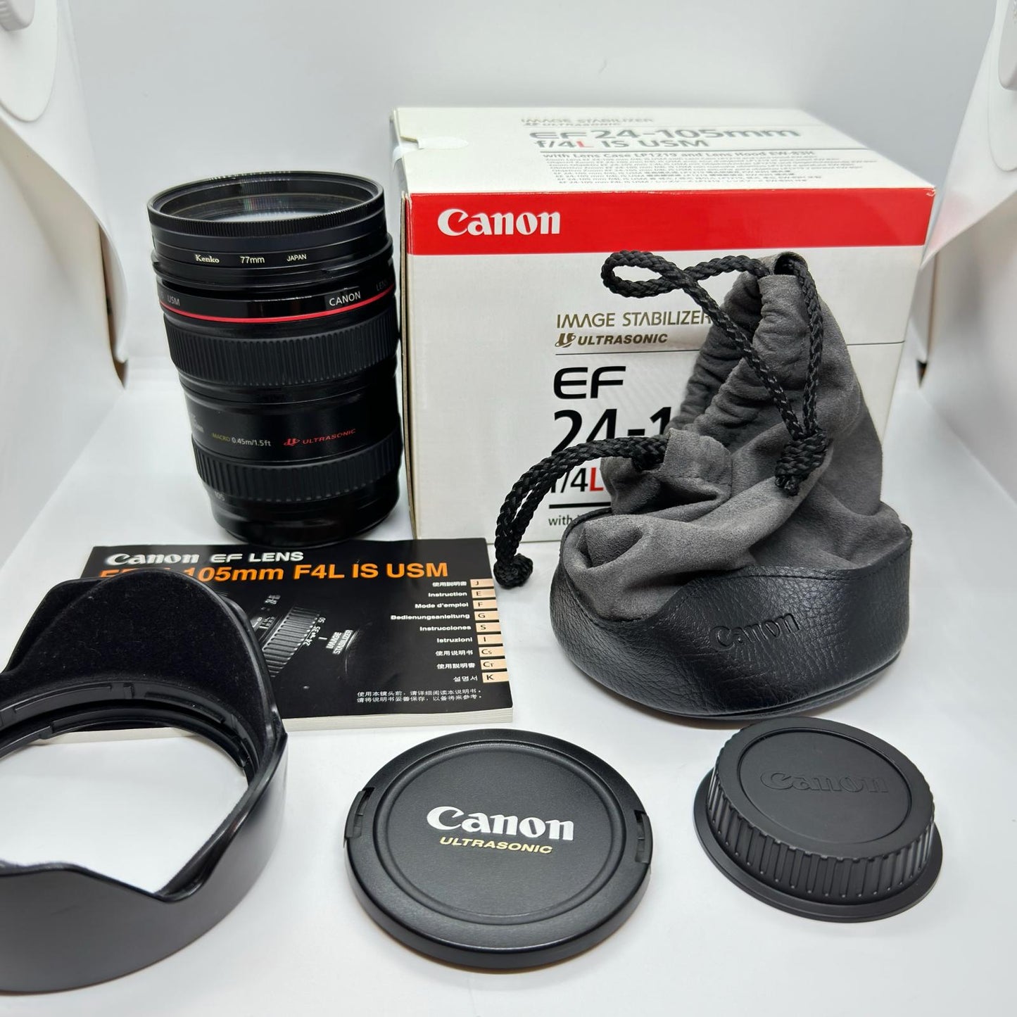 【全額返金保証】【最速発送】 EF 24-105mm F4 L IS USM 動作確認済