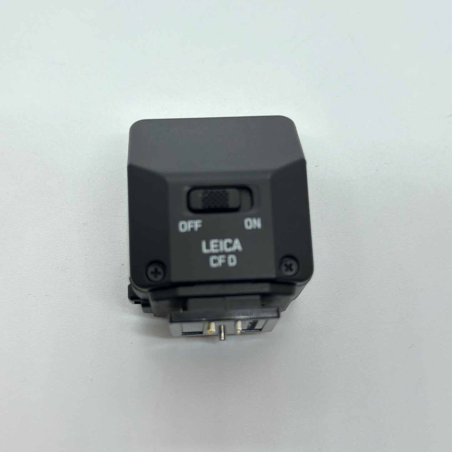 【全額返金保証】【最速発送】 D-LUX(Typ109)用 フラッシュ CF D 美品 動作確認済