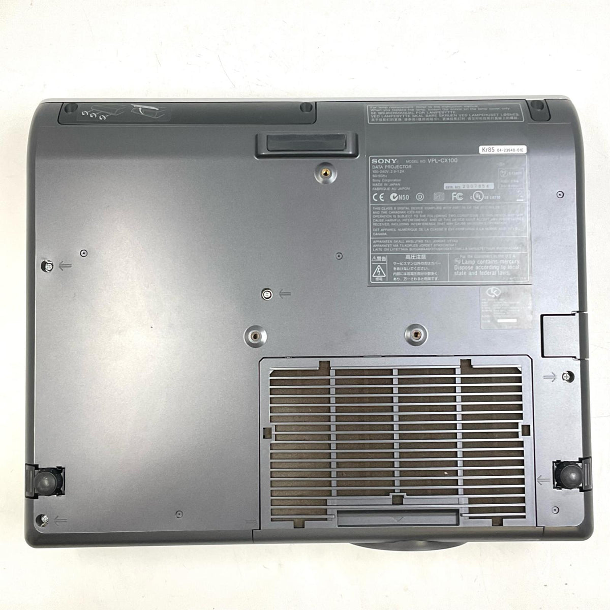 【全額返金保証】【最速発送】Sony プロジェクター VPL-CX100 動作確認済