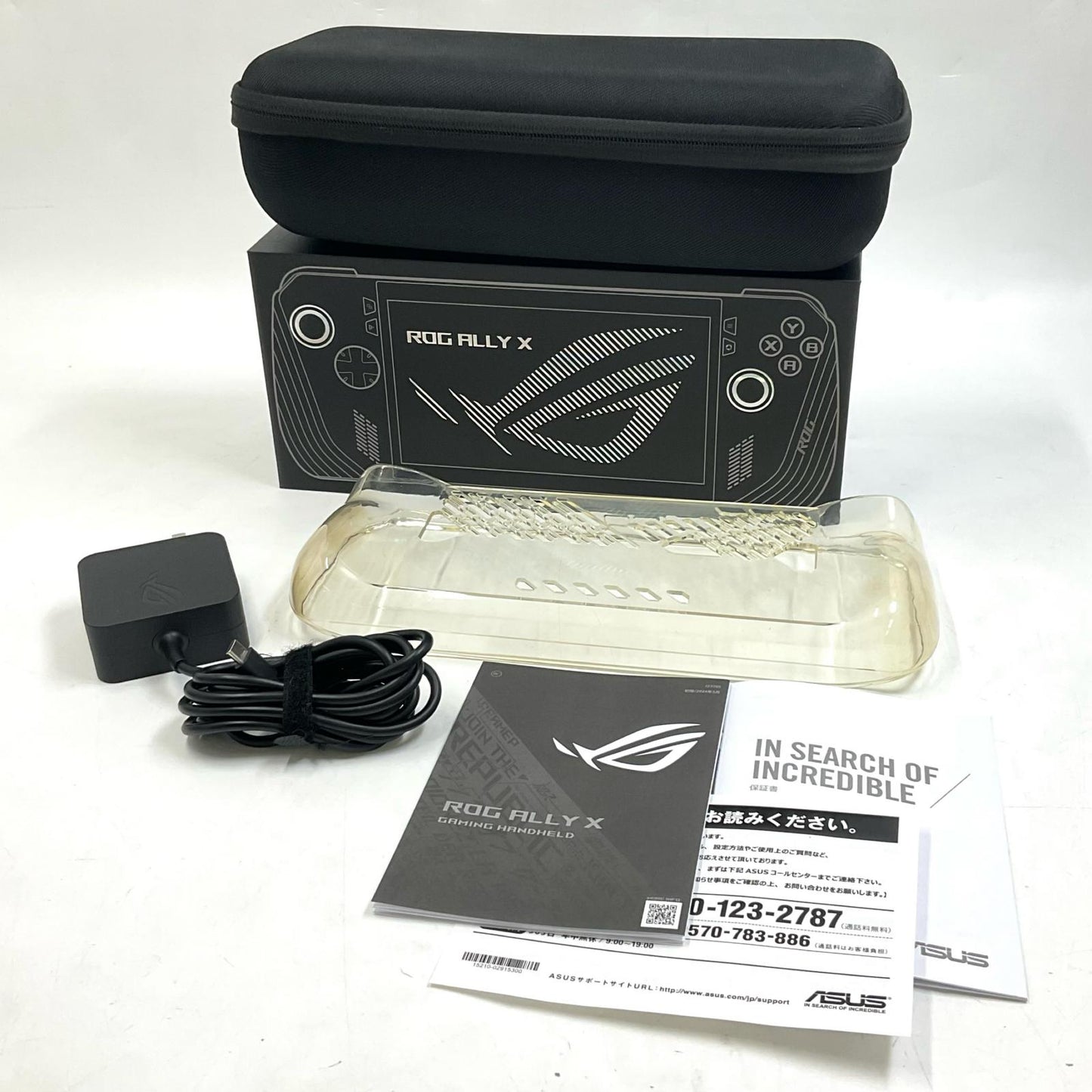 【全額返金保証】【最速発送】ASUS ROG Ally X RC72LA-Z1E24G1T AMD Ryzen Z1 Extreme 24GB M.2 SSD 1TB 99% 美品 動作確認済