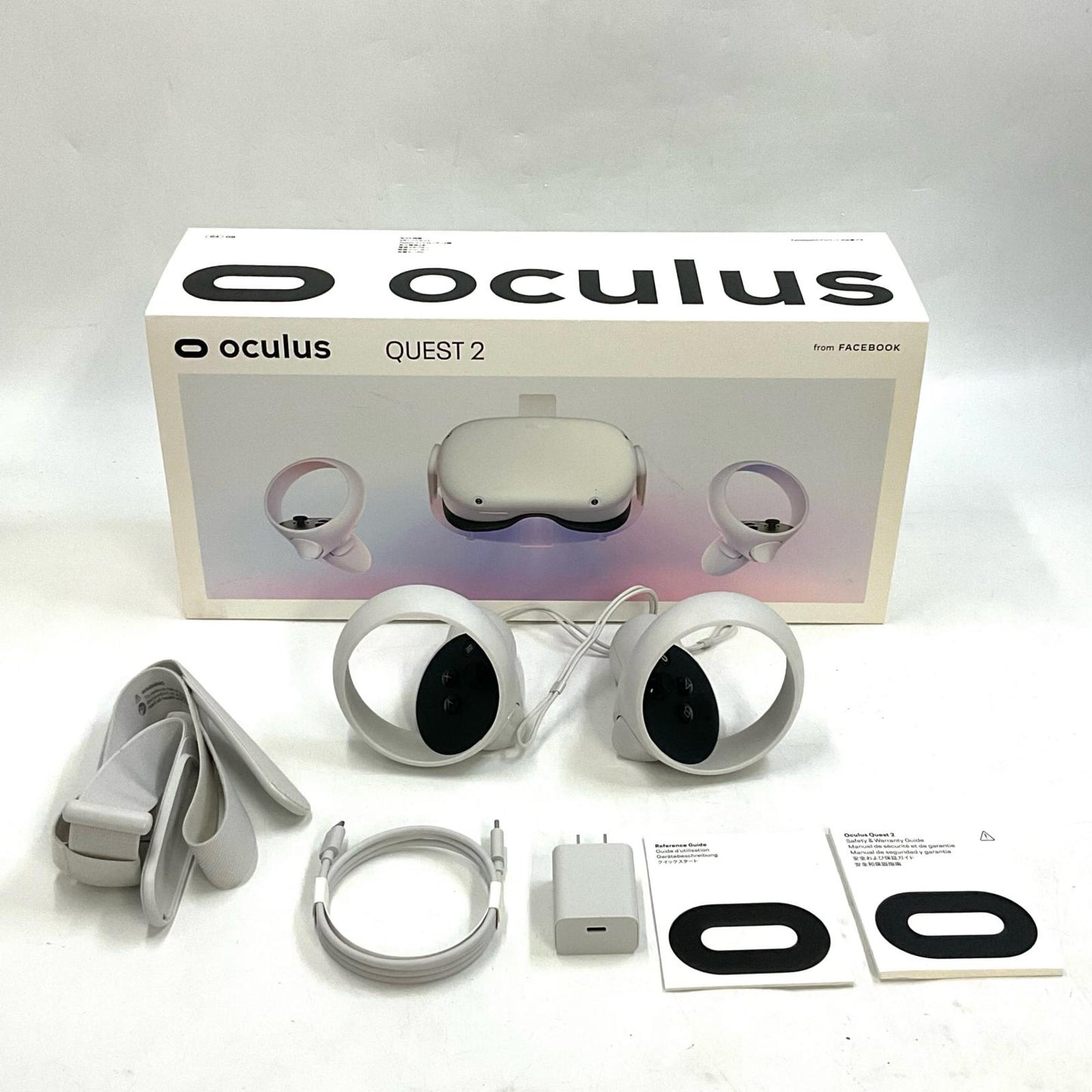 【全額返金保証】【最速発送】Meta(旧Oculus) Quest 2 KW49CM 美品 動作確認済