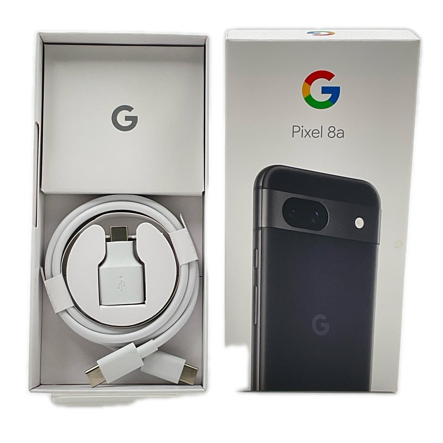 【全額返金保証】【最速発送】Google Pixel 8a 128GB obsidian SIMフリー 白ロム 美品 動作確認済